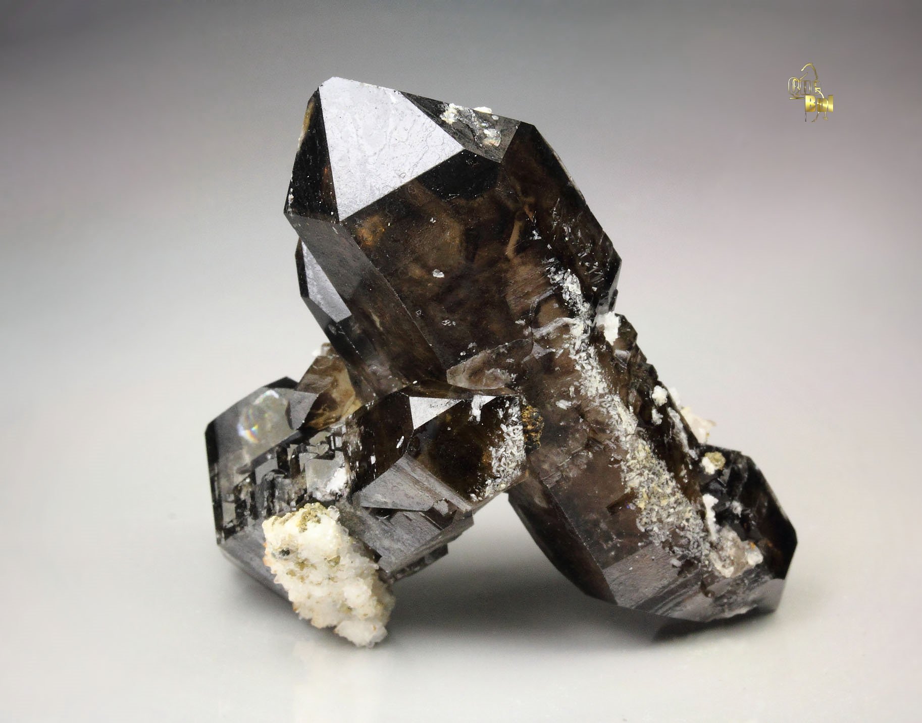 bi-terminated QUARTZ var. SMOKY