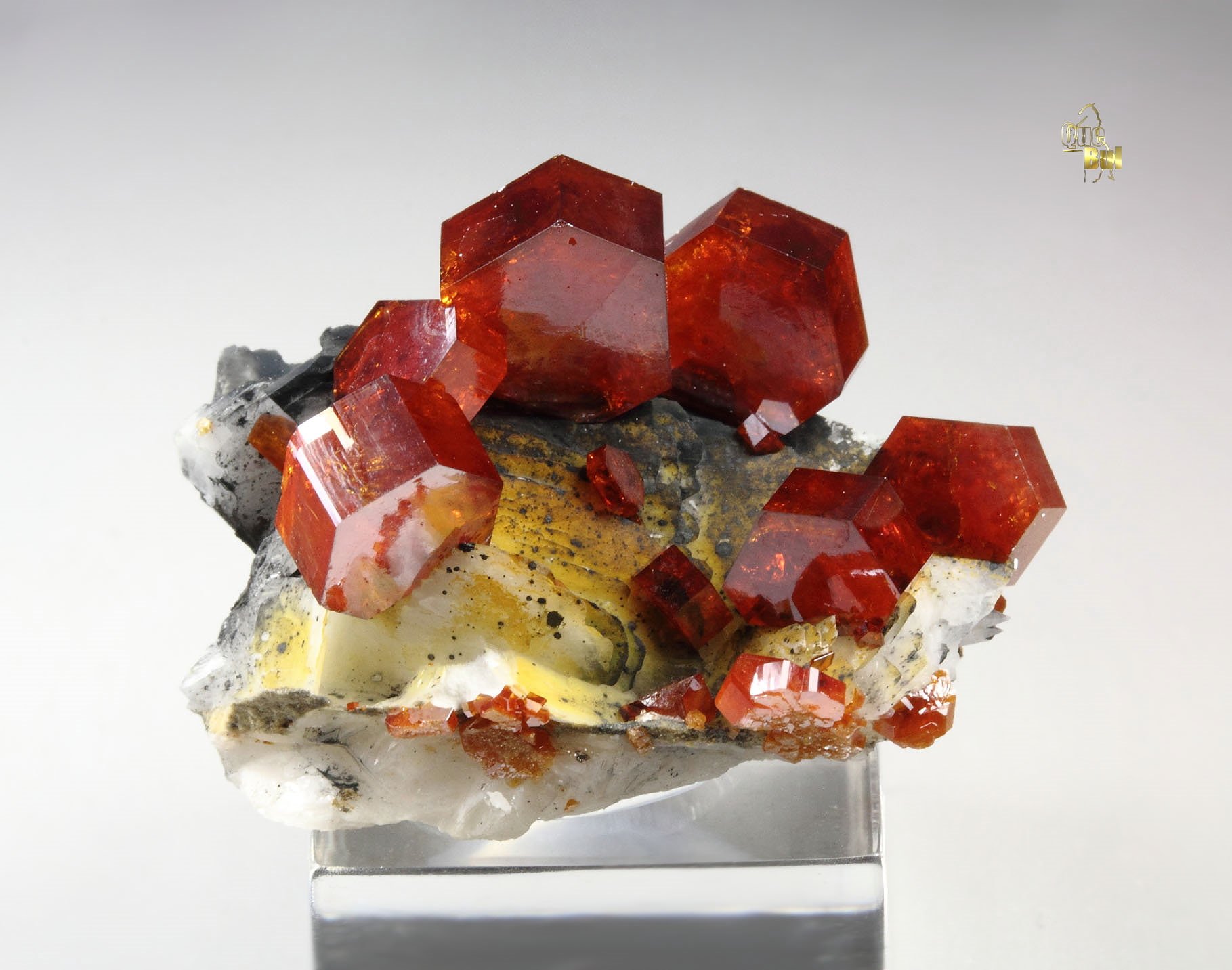 VANADINITE, BARYTE