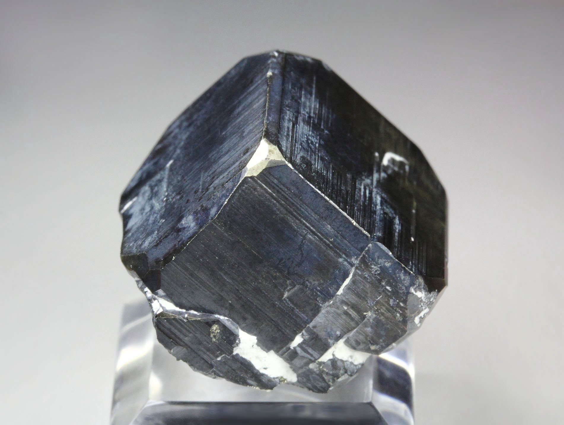 PYRITE with CHALCOCITE coating