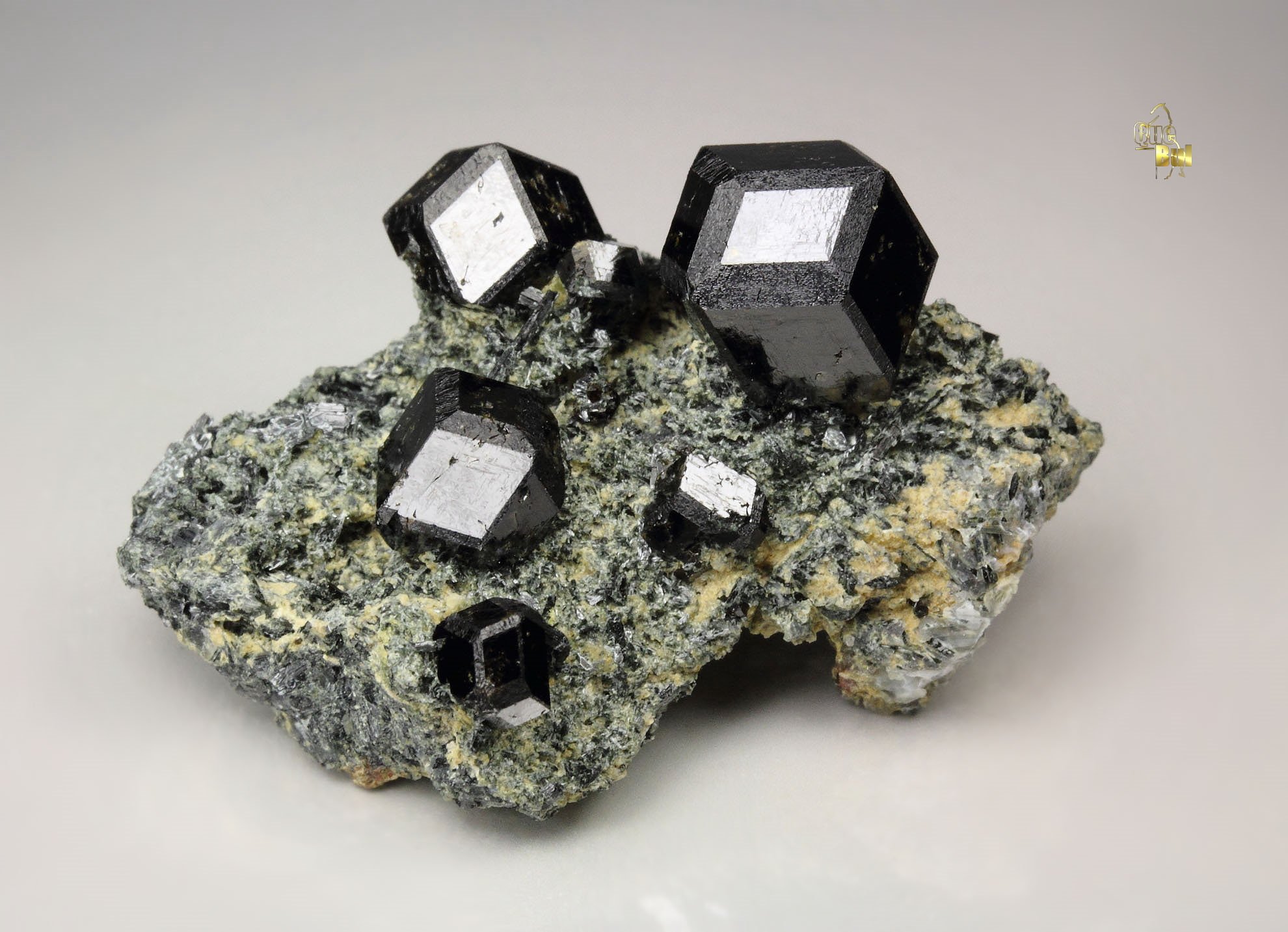 GARNET var. ANDRADITE var. MELANITE