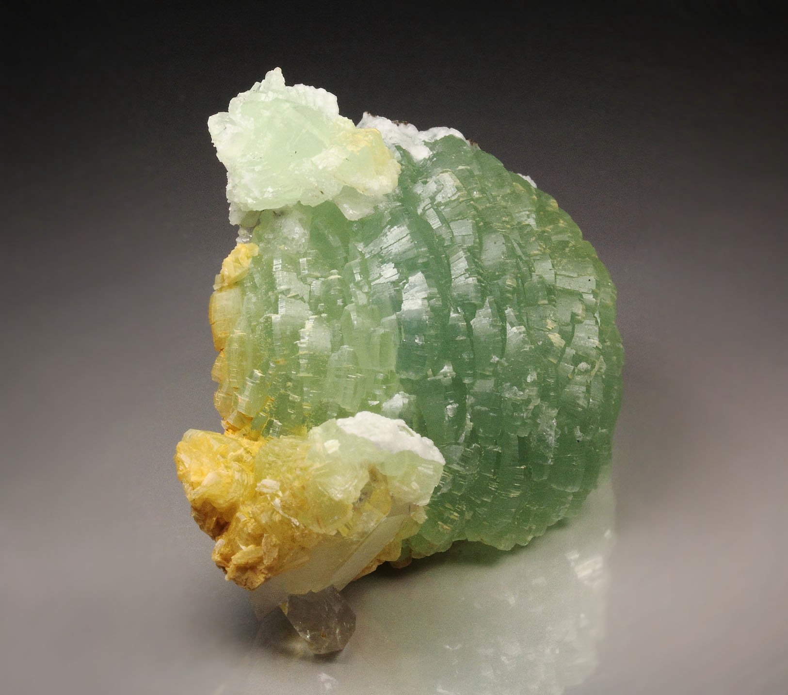 PREHNITE, QUARTZ