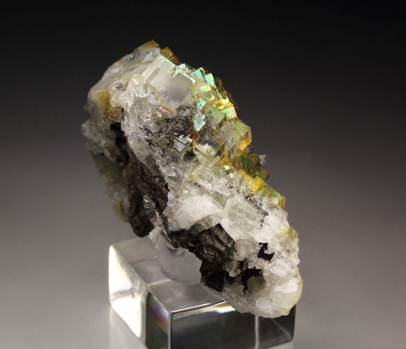 iridescent FLUORITE