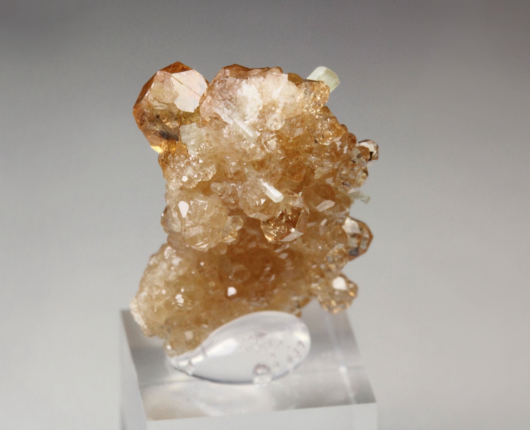 gem GARNET var. GROSSULAR, DIOPSIDE