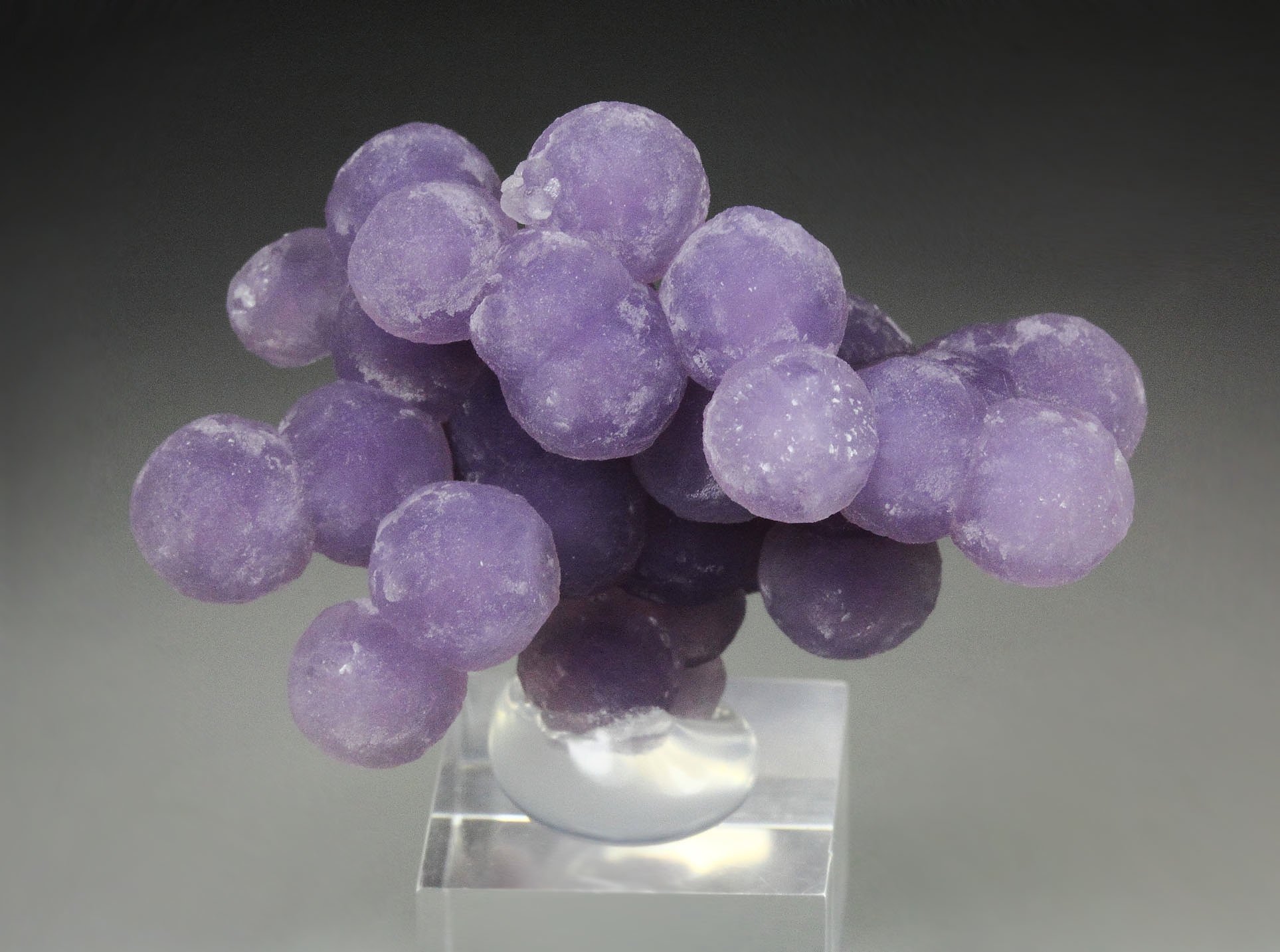 QUARTZ var. AMETHYST - grape agate