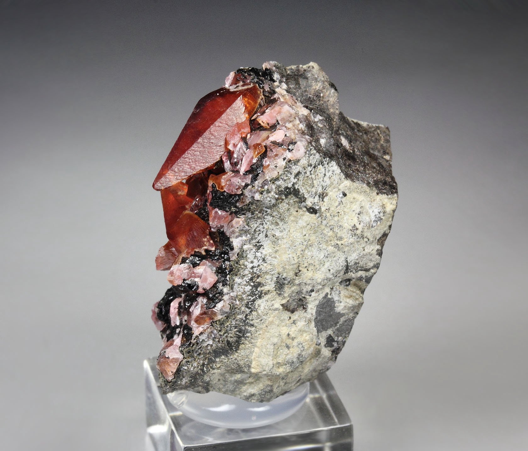 gemmy RHODOCHROSITE