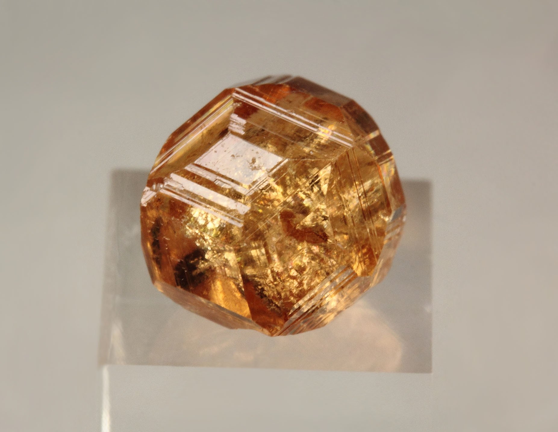 gem GARNET var. GROSSULAR