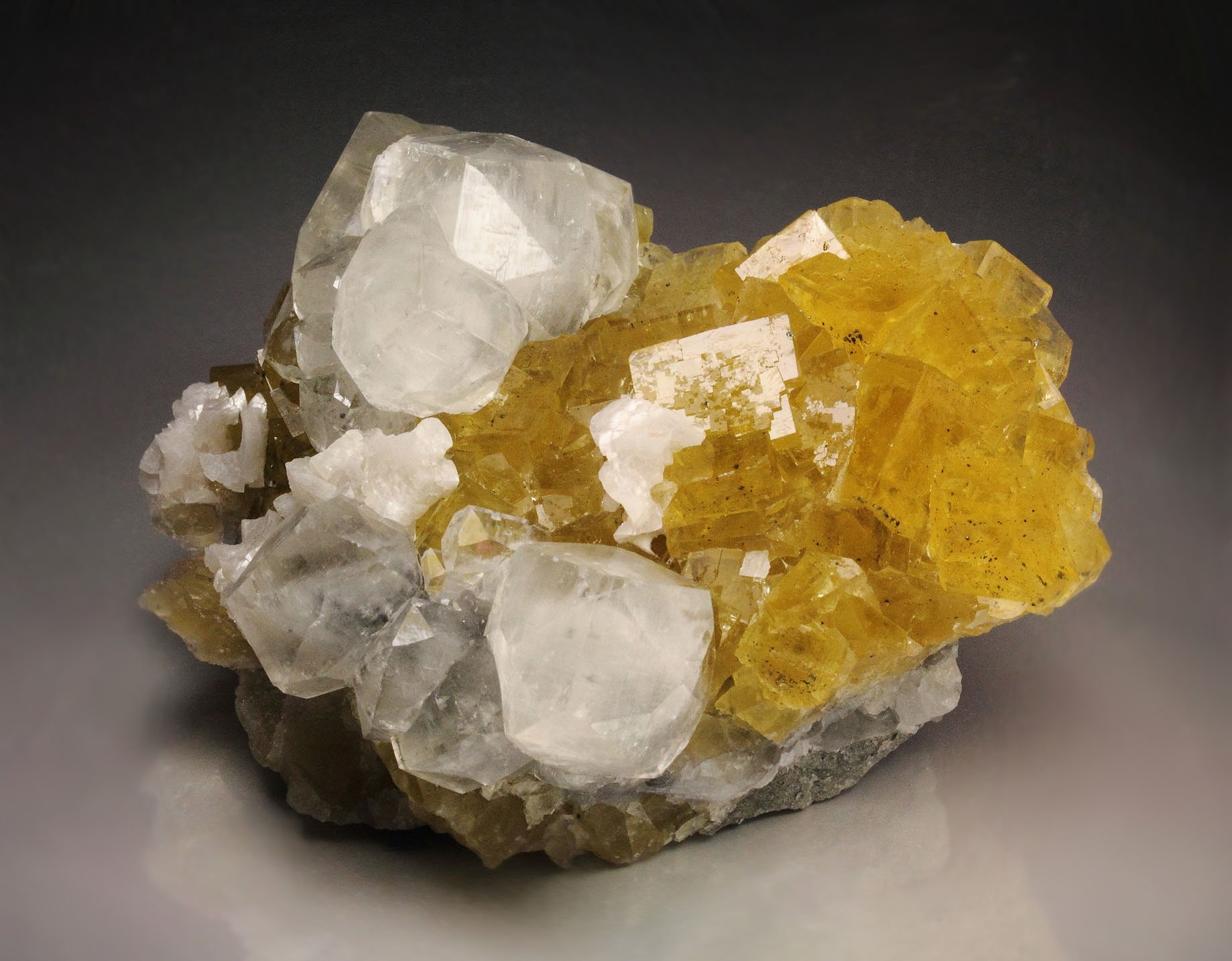 FLUORITE, CALCITE, DOLOMITE, PYRITE 