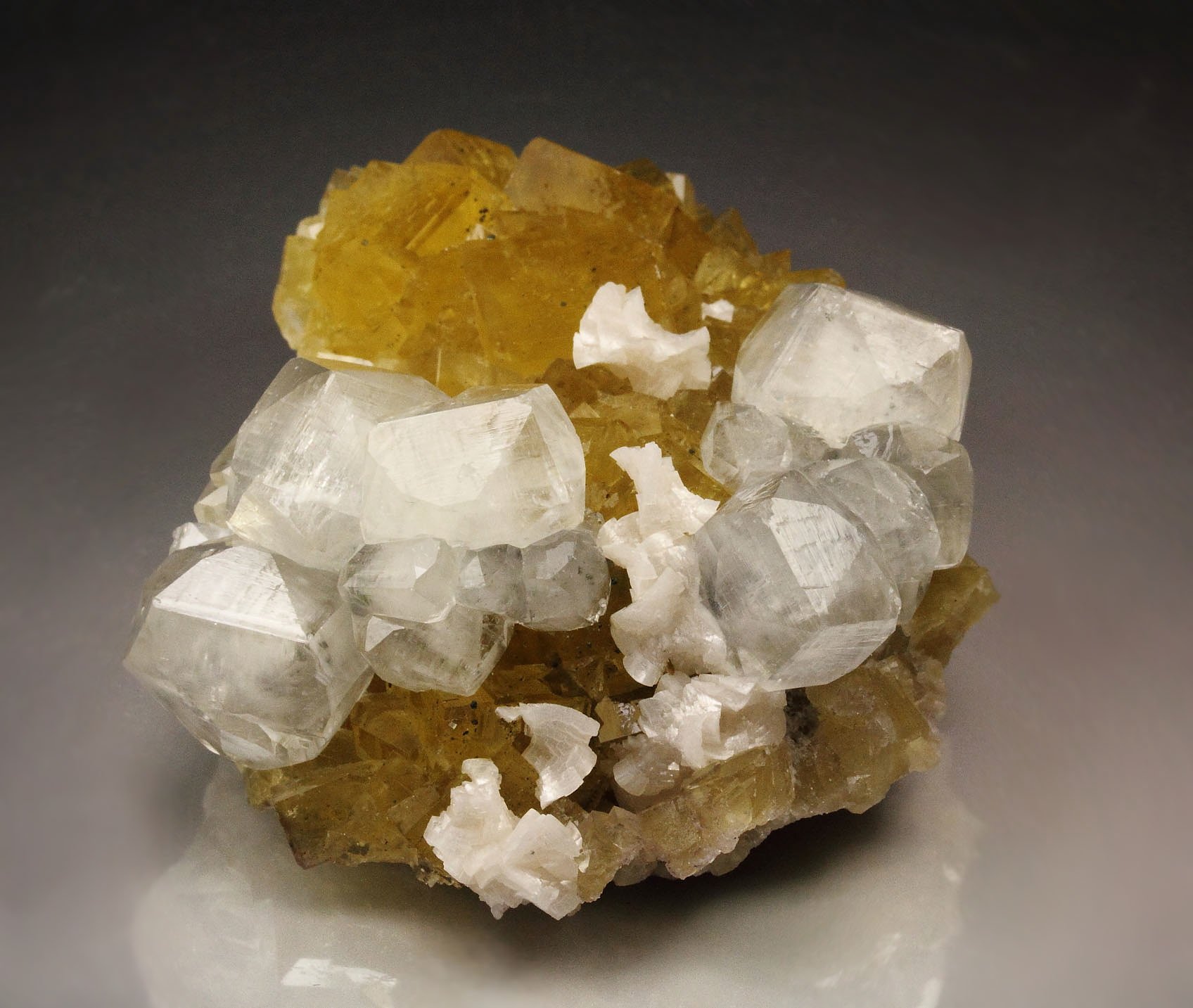 FLUORITE, CALCITE, DOLOMITE, PYRITE 