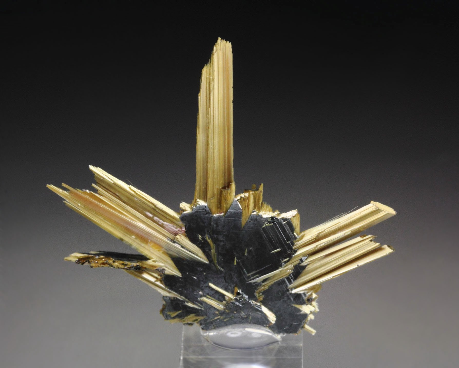 RUTILE, HEMATITE