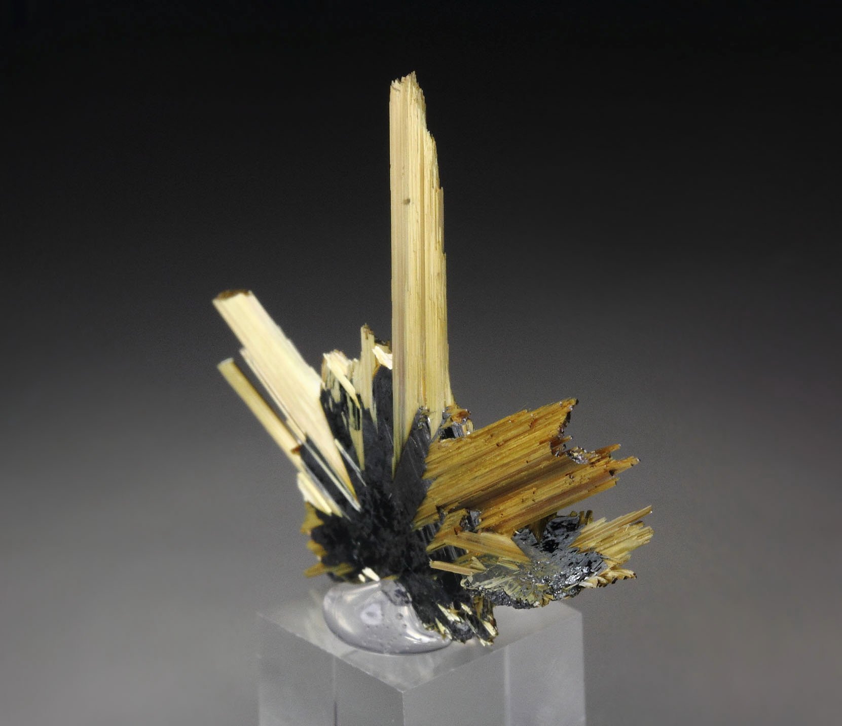 RUTILE, HEMATITE