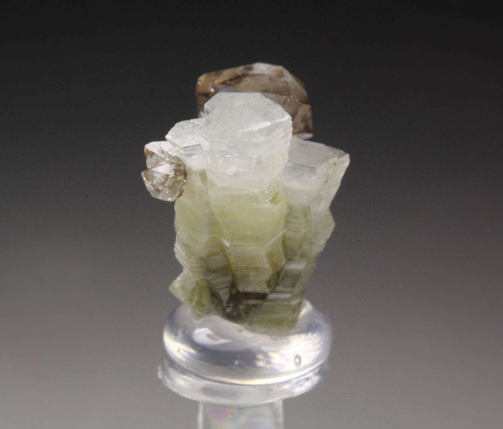 WELOGANITE, QUARTZ var. SMOKY