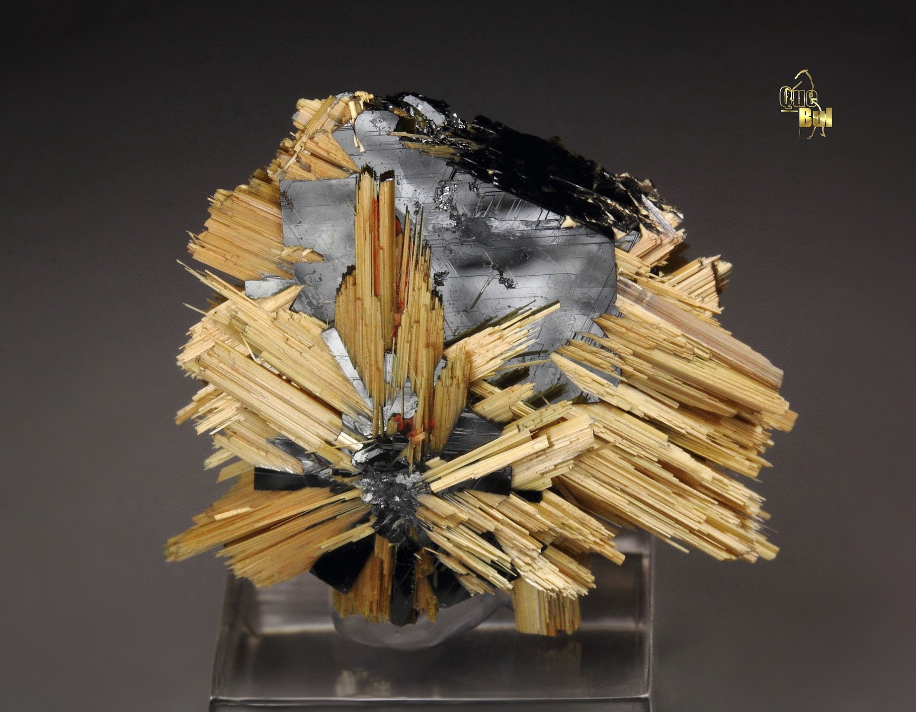 RUTILE, HEMATITE