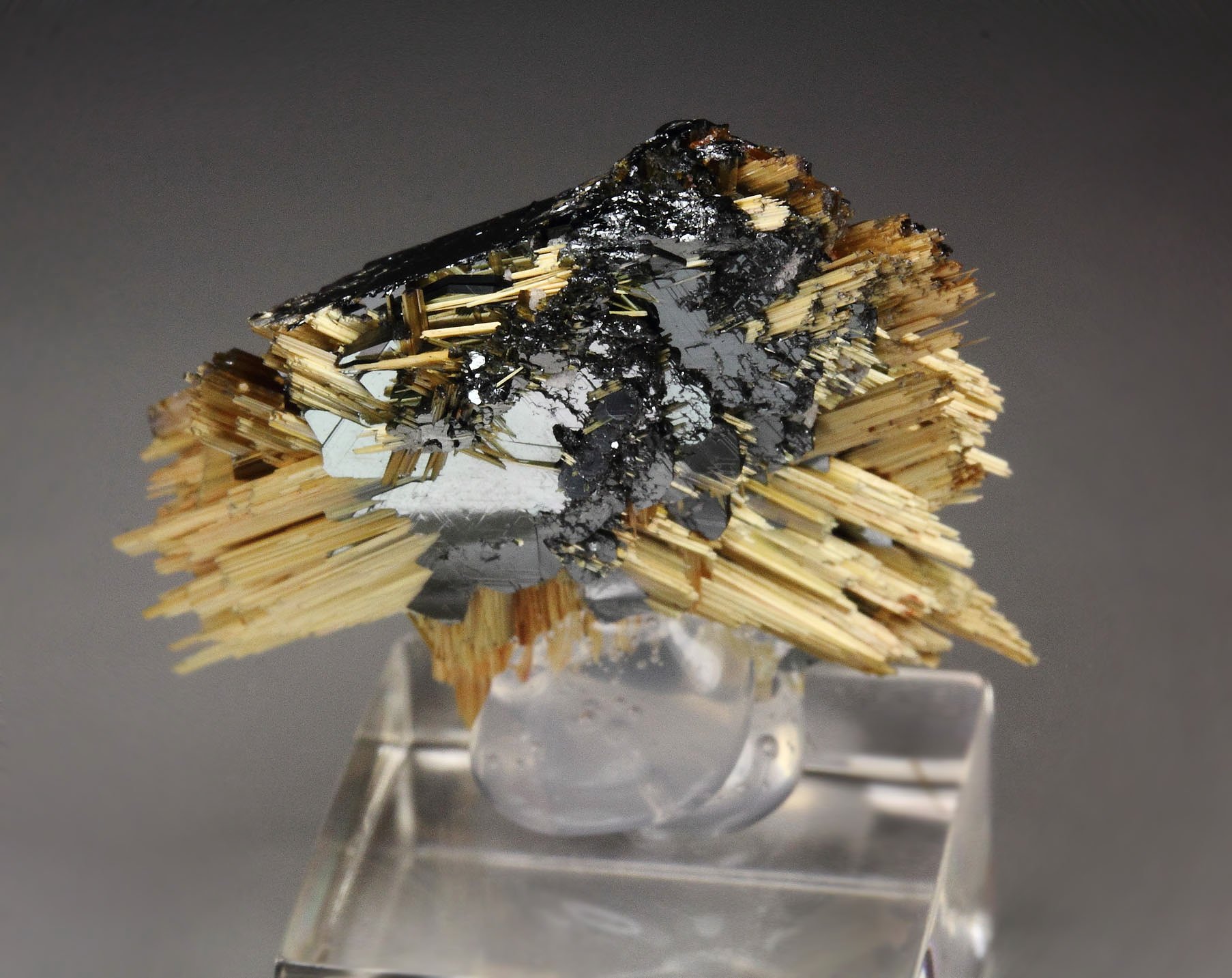 RUTILE, HEMATITE