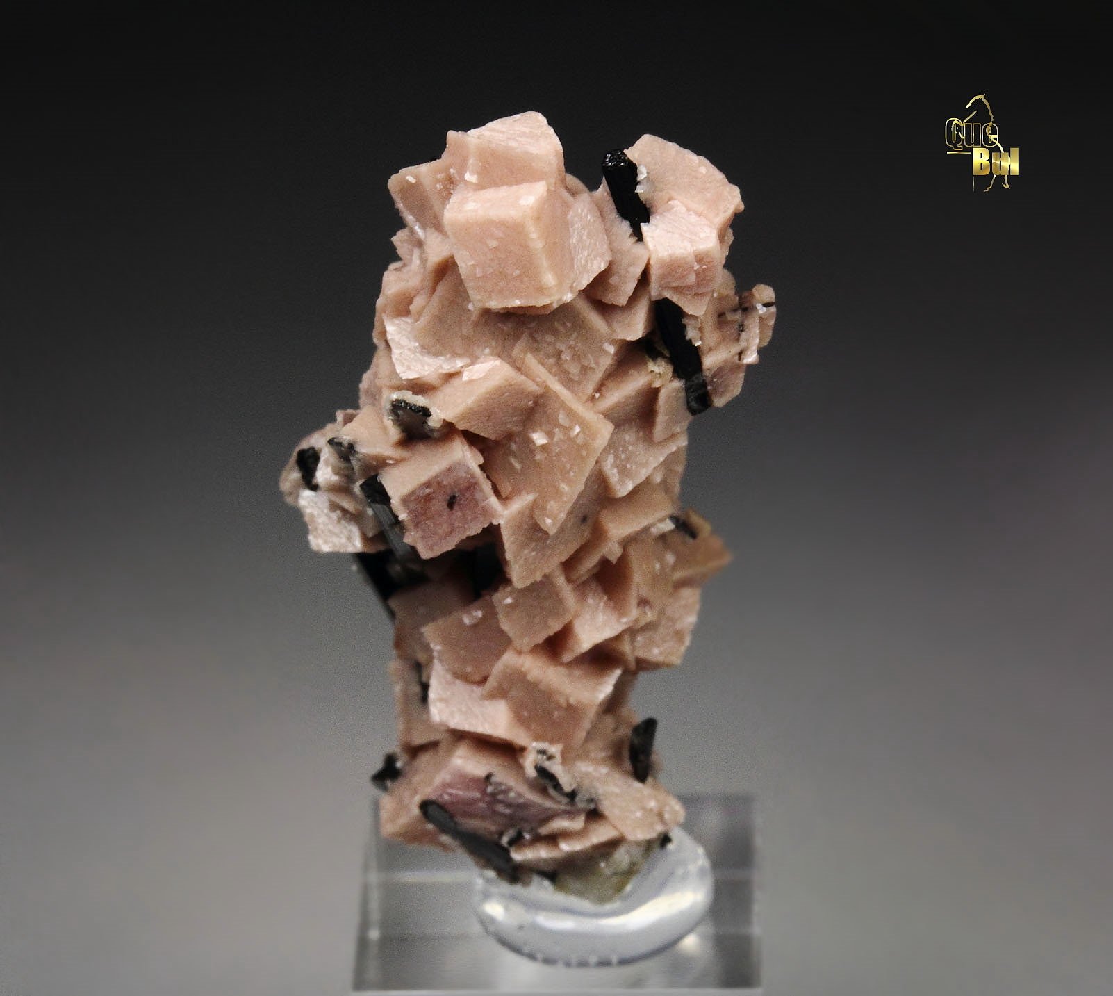 RHODOCHROSITE, AEGIRINE