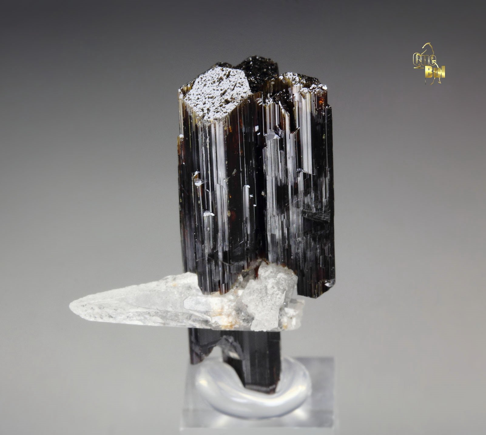RUTILE, QUARTZ