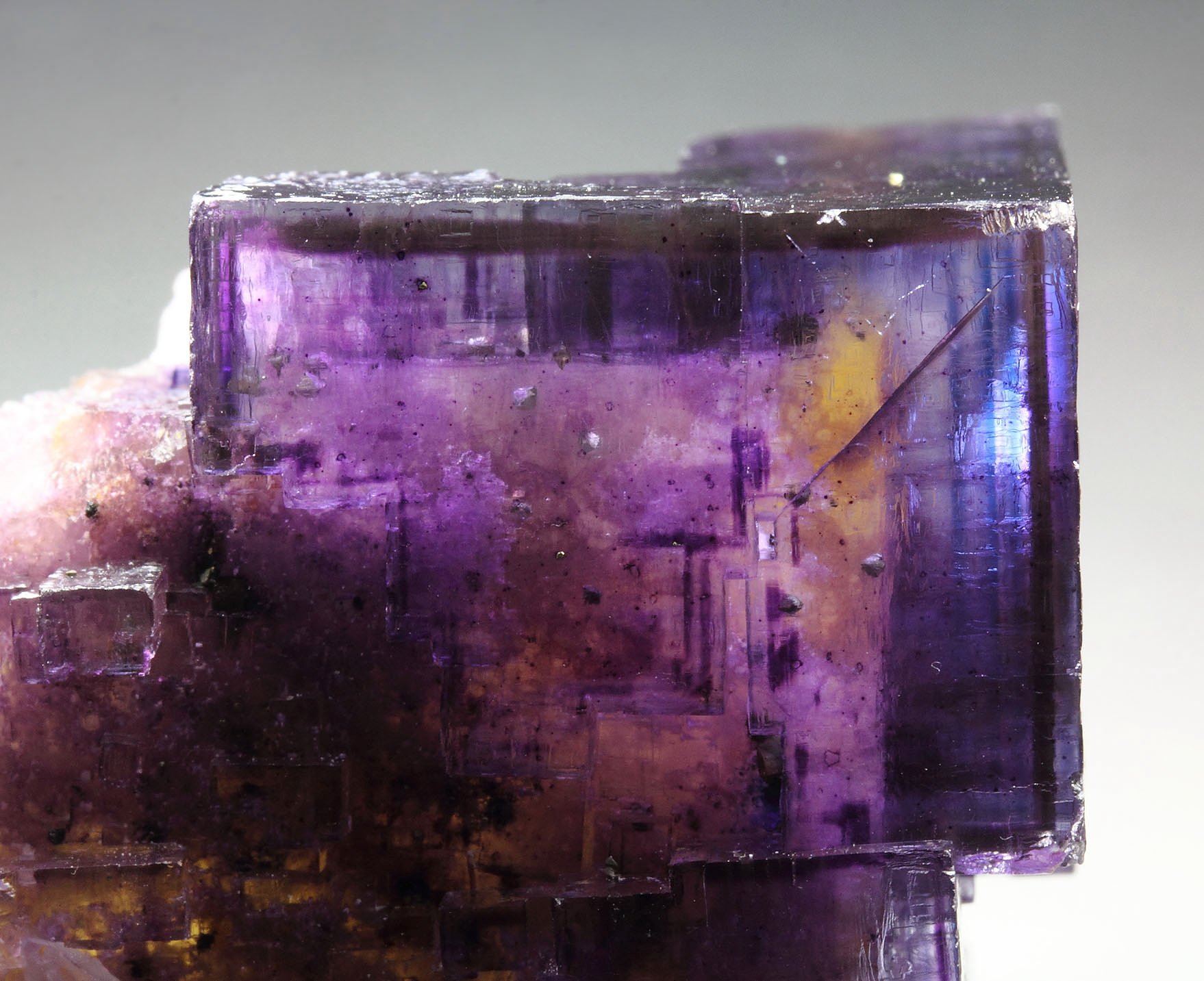 FLUORITE with PHANTOMS