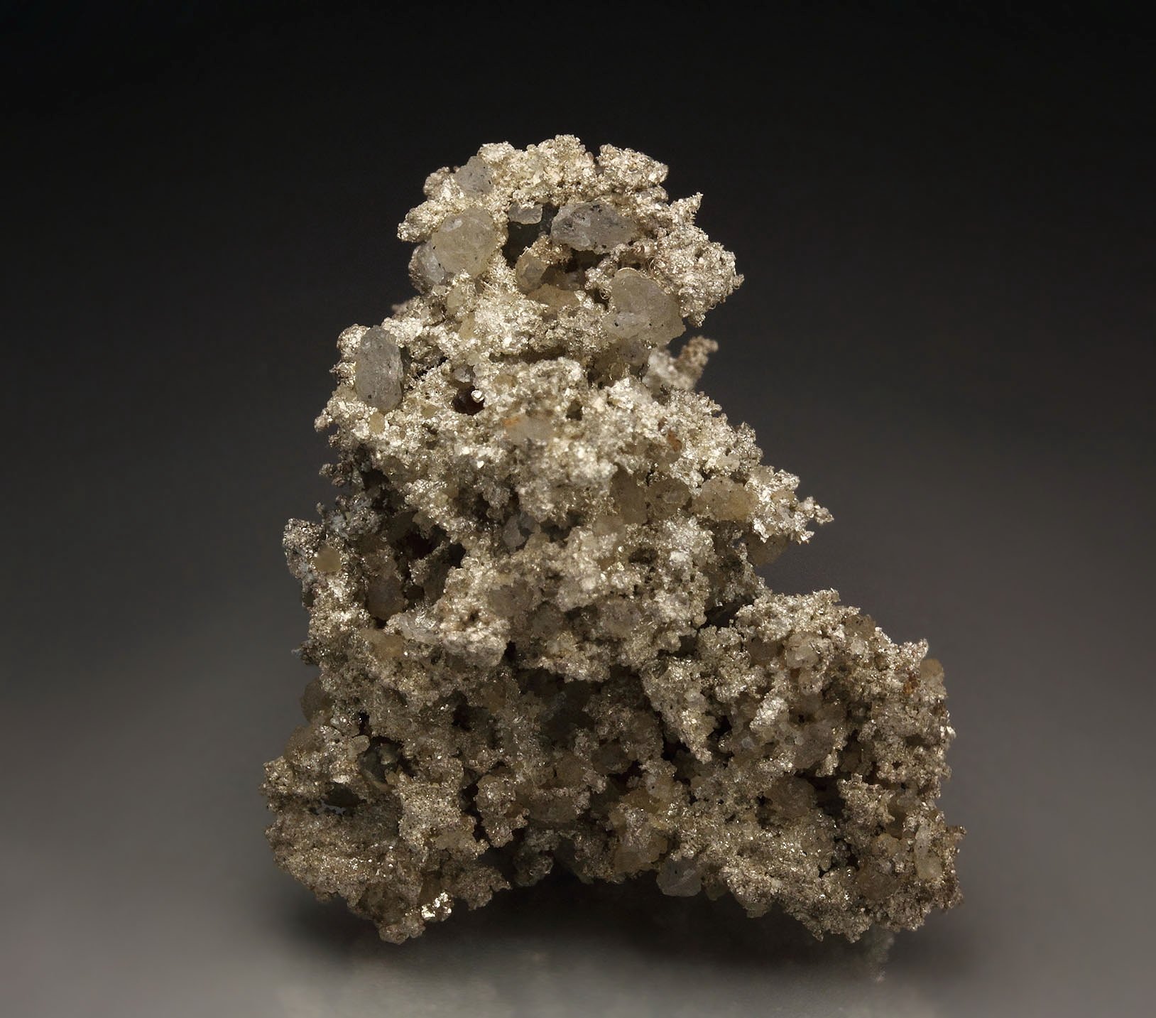 SILVER, SMITHSONITE, GARNET var. SPESSARTINE