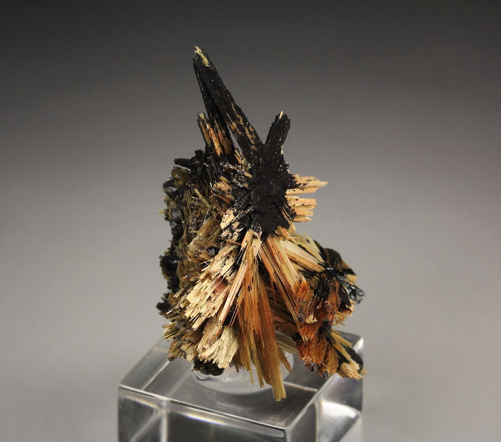 RUTILE, HEMATITE