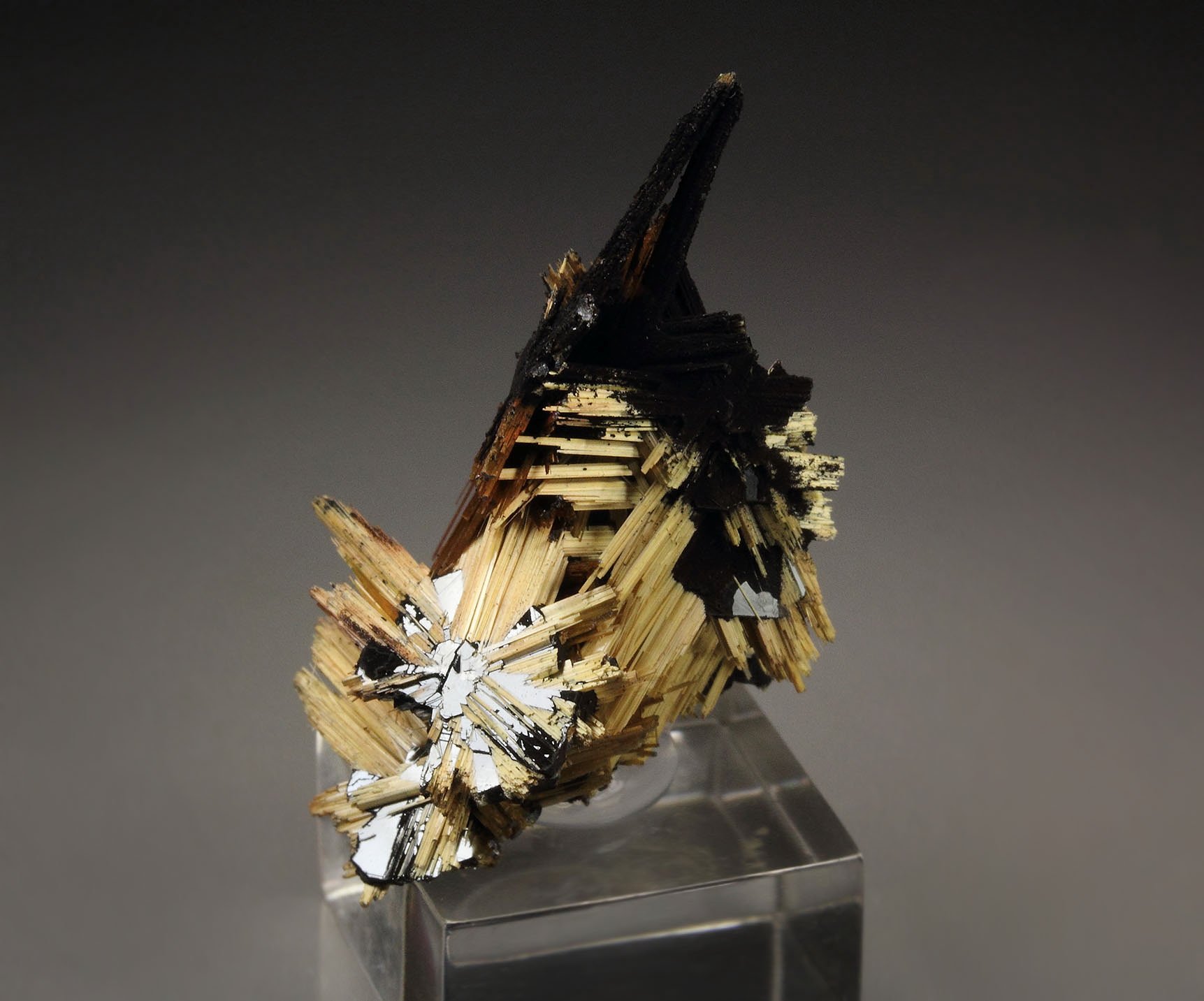 RUTILE, HEMATITE