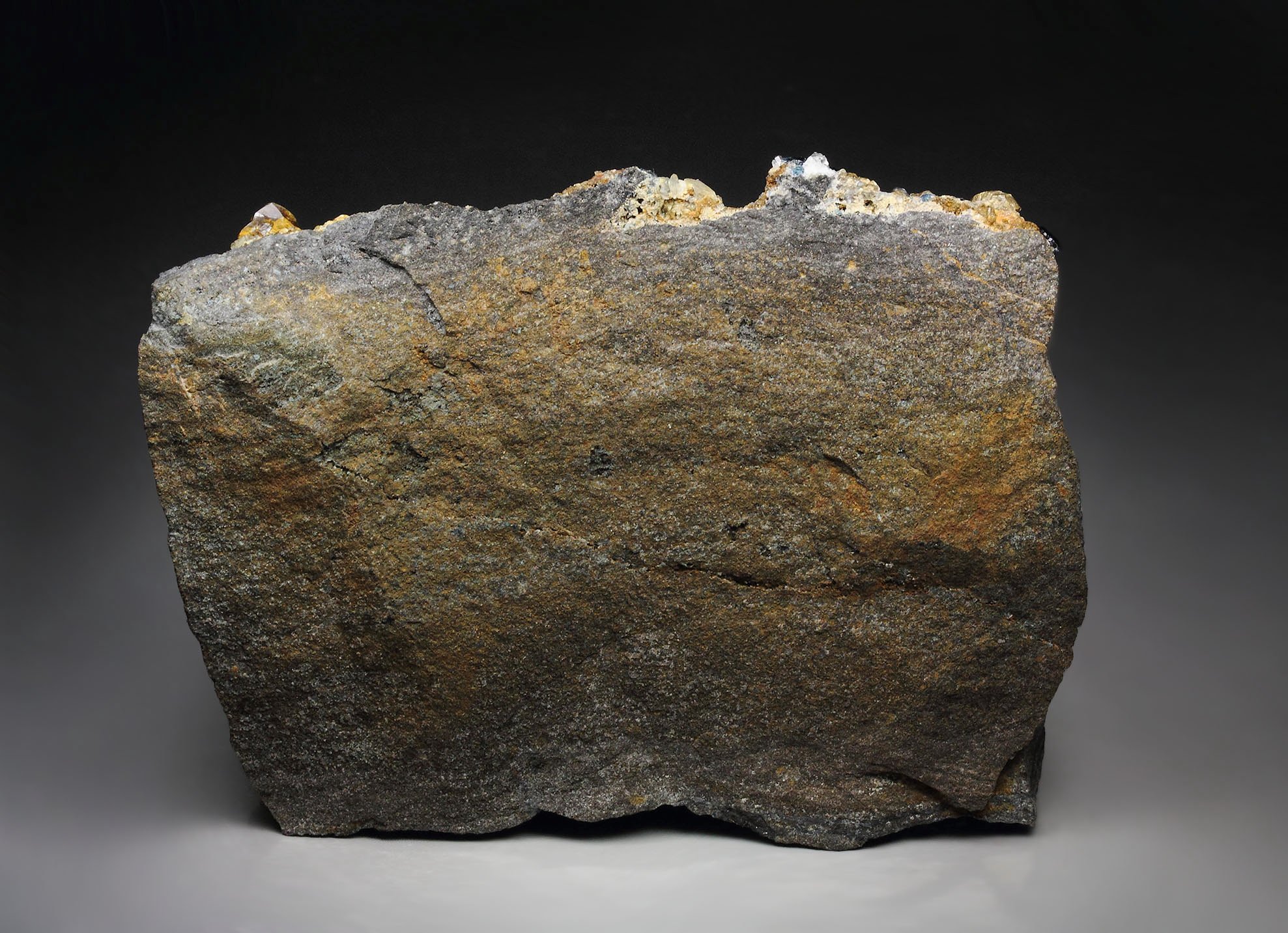 gemmy LAZULITE, SIDERITE, QUARTZ