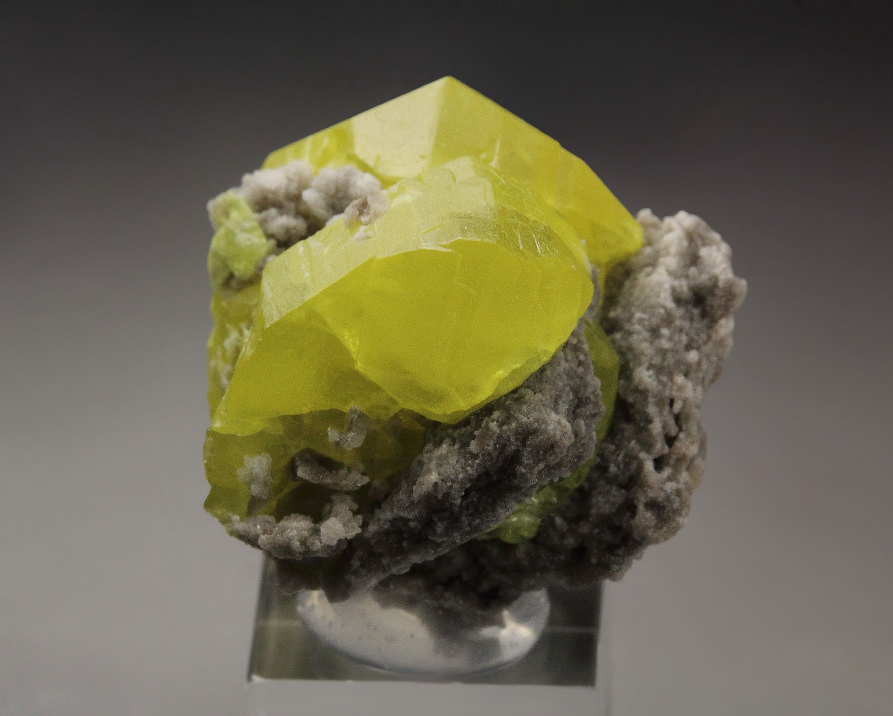 SULPHUR, ARAGONITE