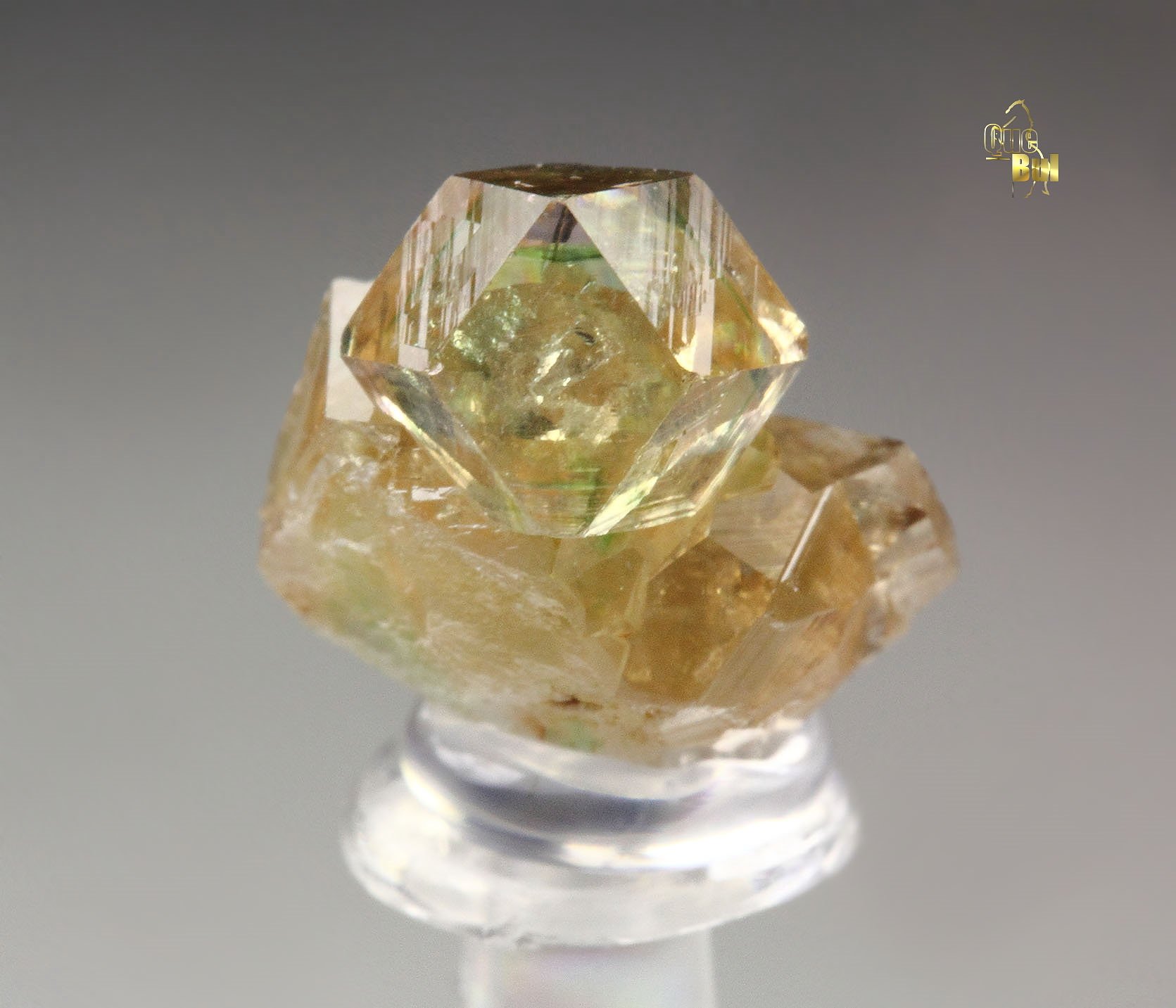 iridescent gem GARNET var. GROSSULAR