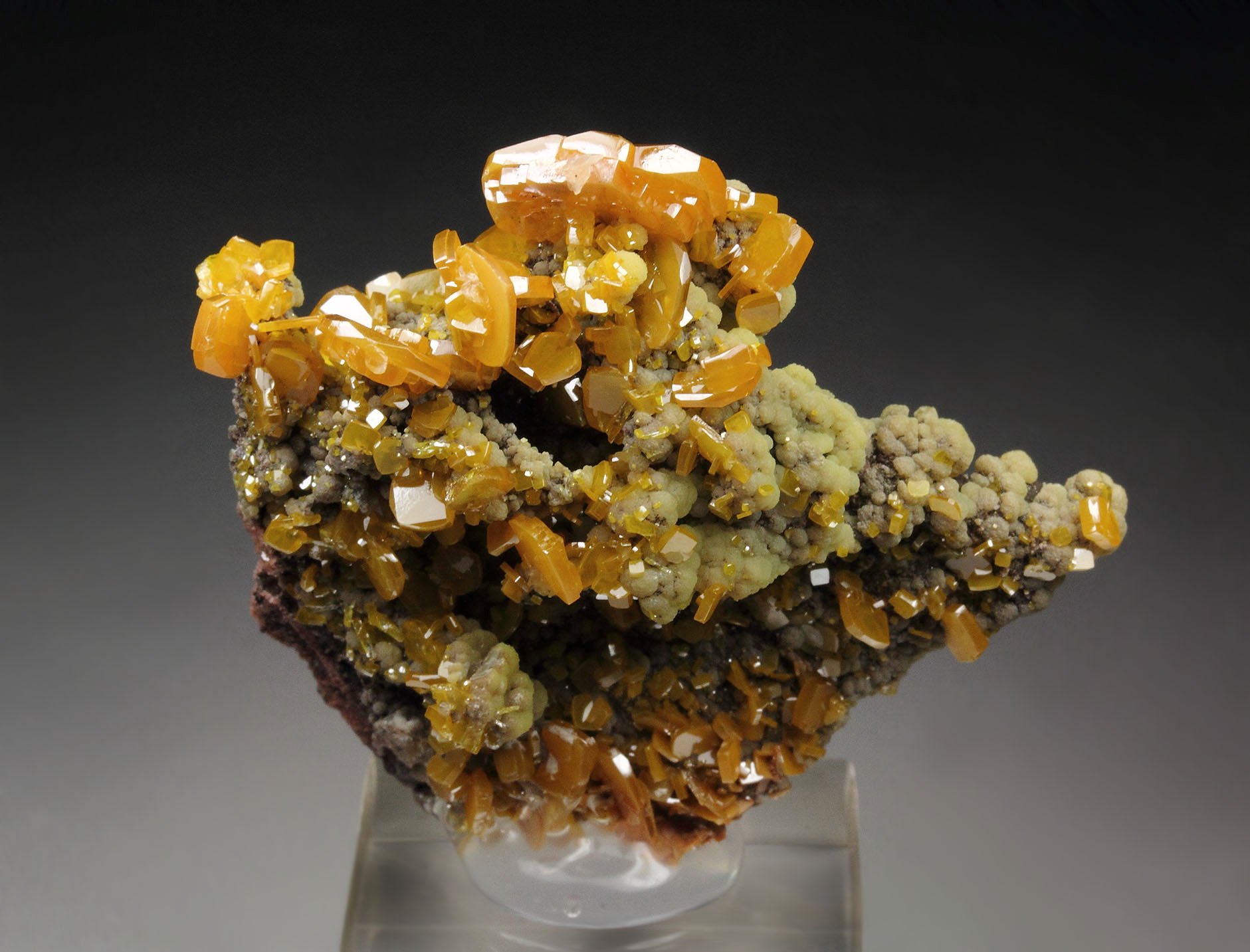 WULFENITE, MIMETITE