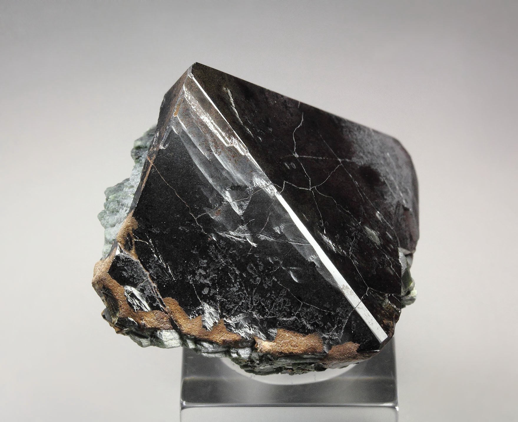 MAGNETITE, ACTINOLITE