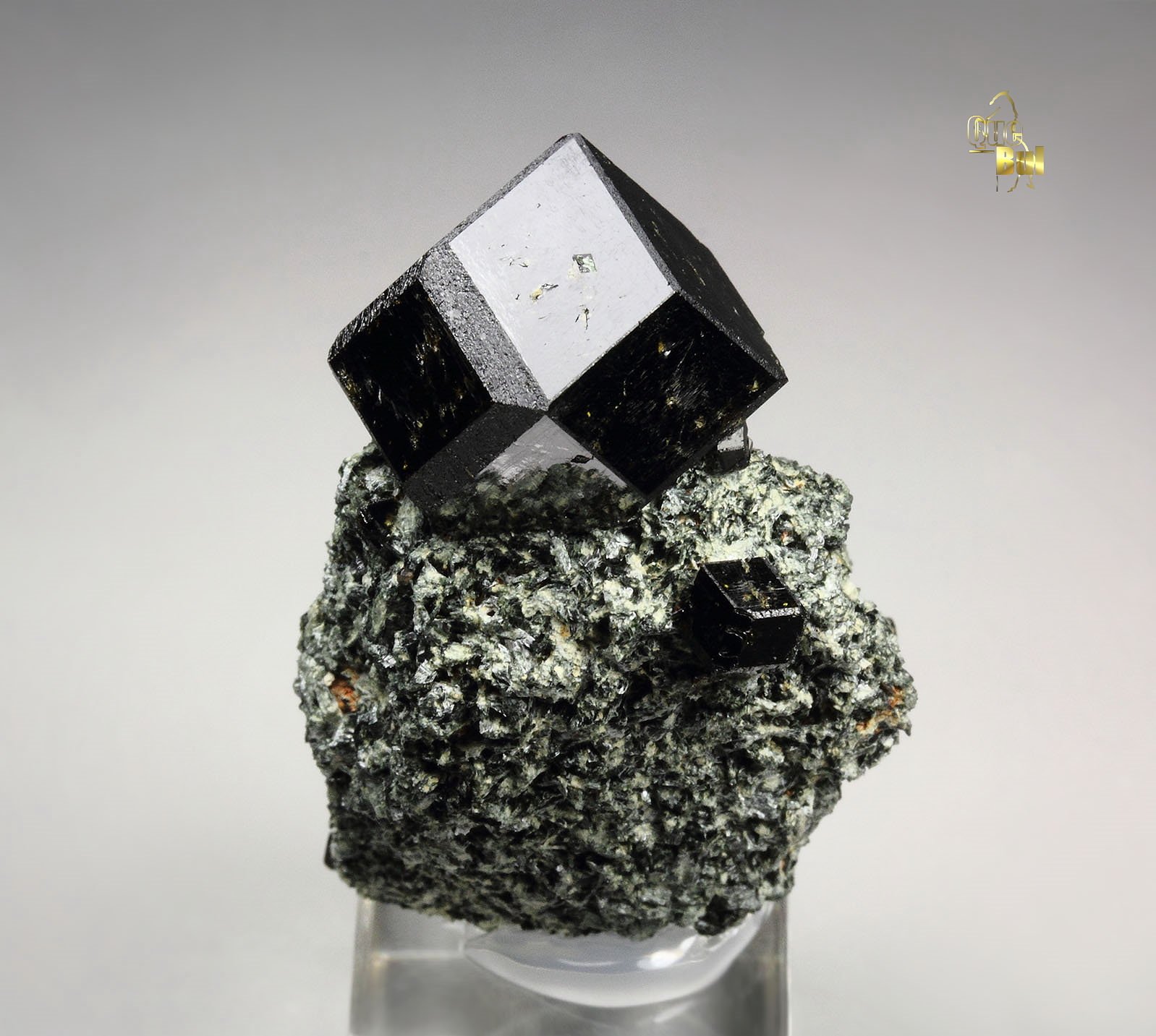 GARNET var. ANDRADITE var. MELANITE