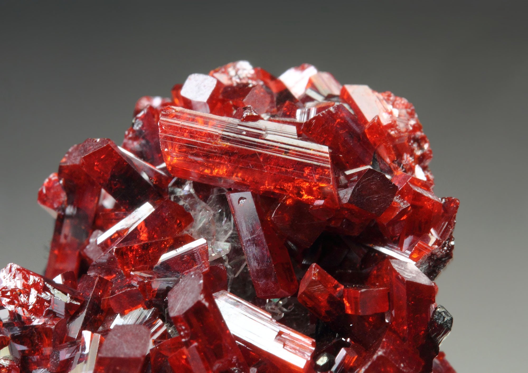 gem REALGAR, STIBNITE