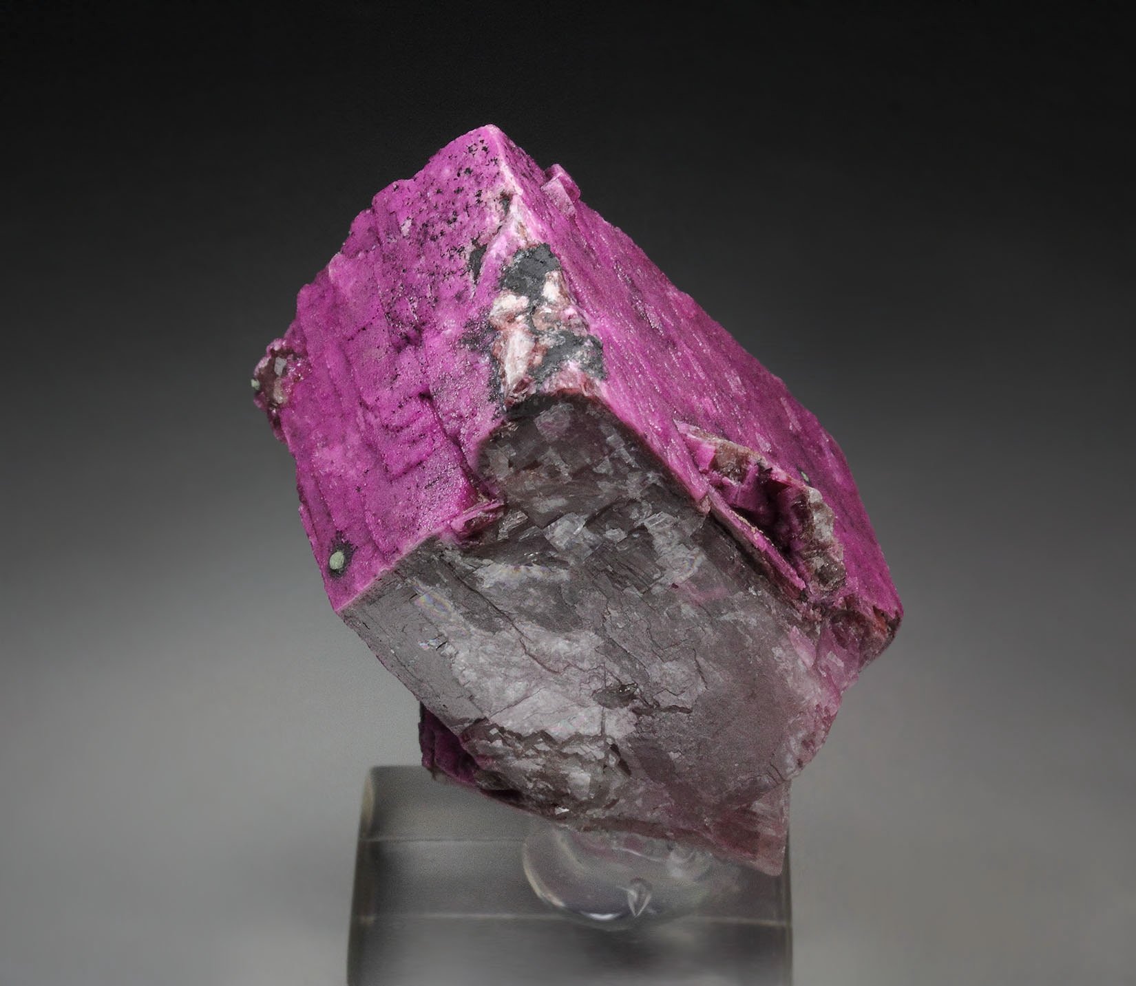 KOLWEZITE, DOLOMITE var. COBALTOAN DOLOMITE, CALCITE, HETEROGENITE