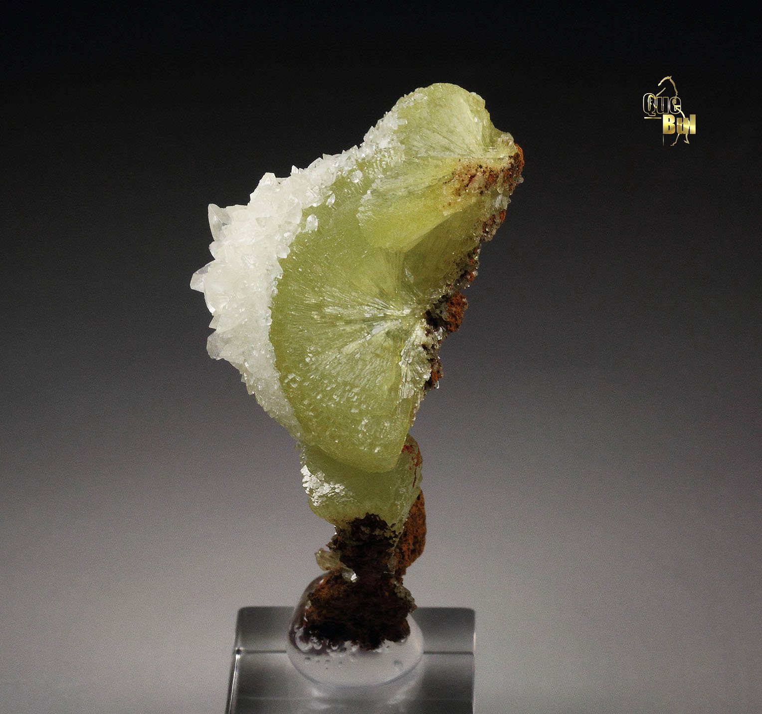 ADAMITE, CALCITE