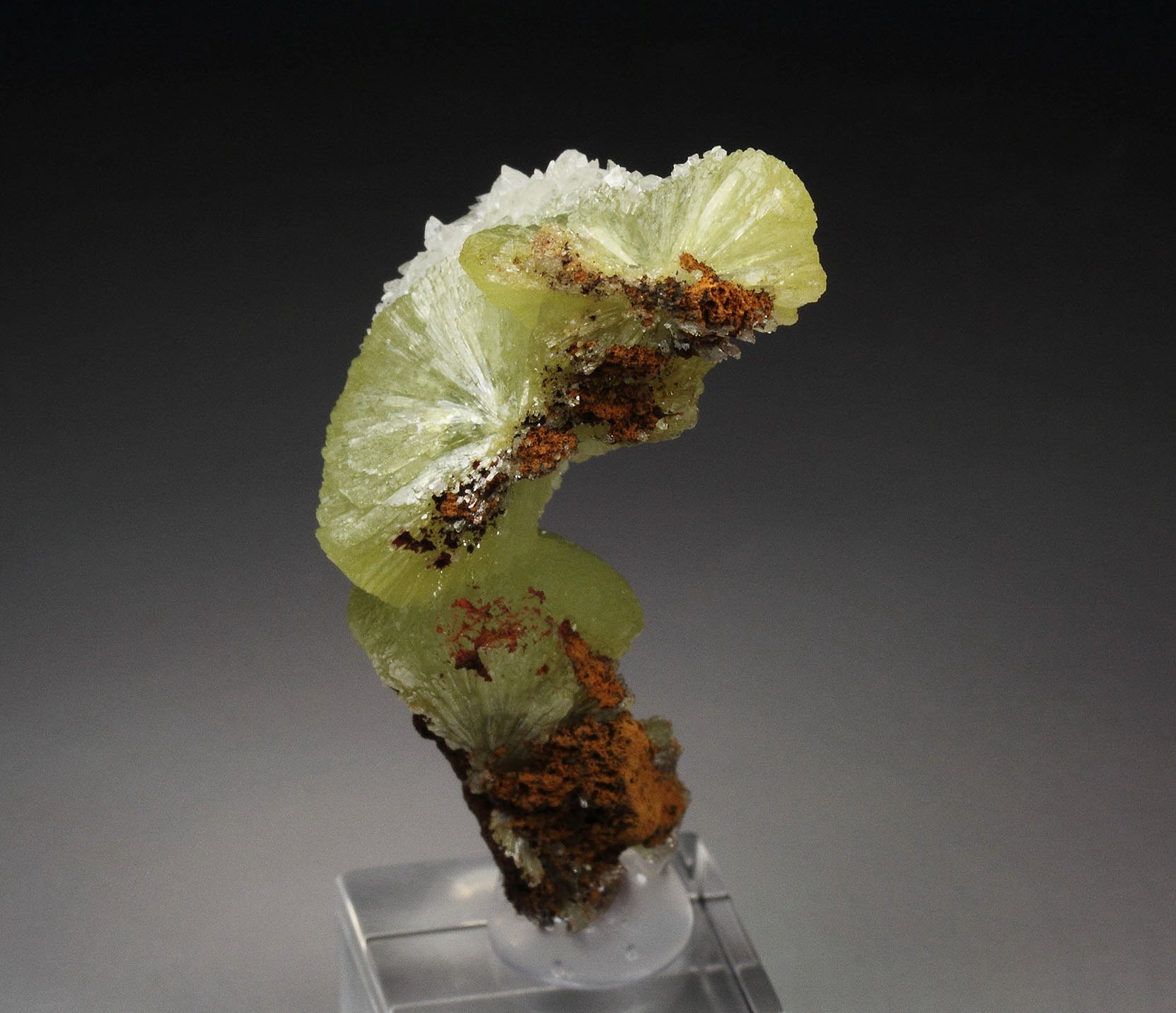 ADAMITE, CALCITE