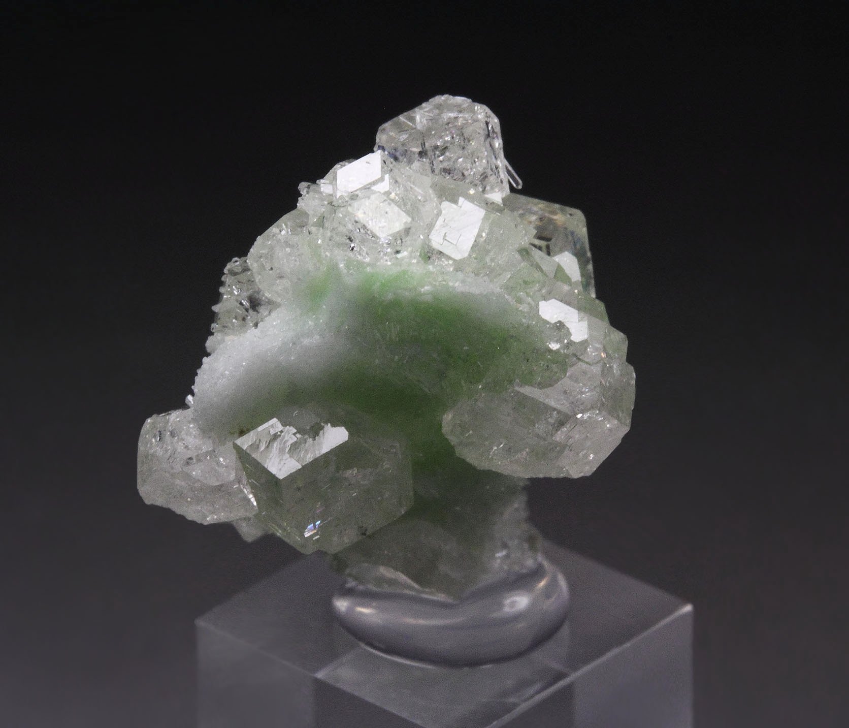 colorless gem GARNET var. GROSSULAR, DIOPSIDE