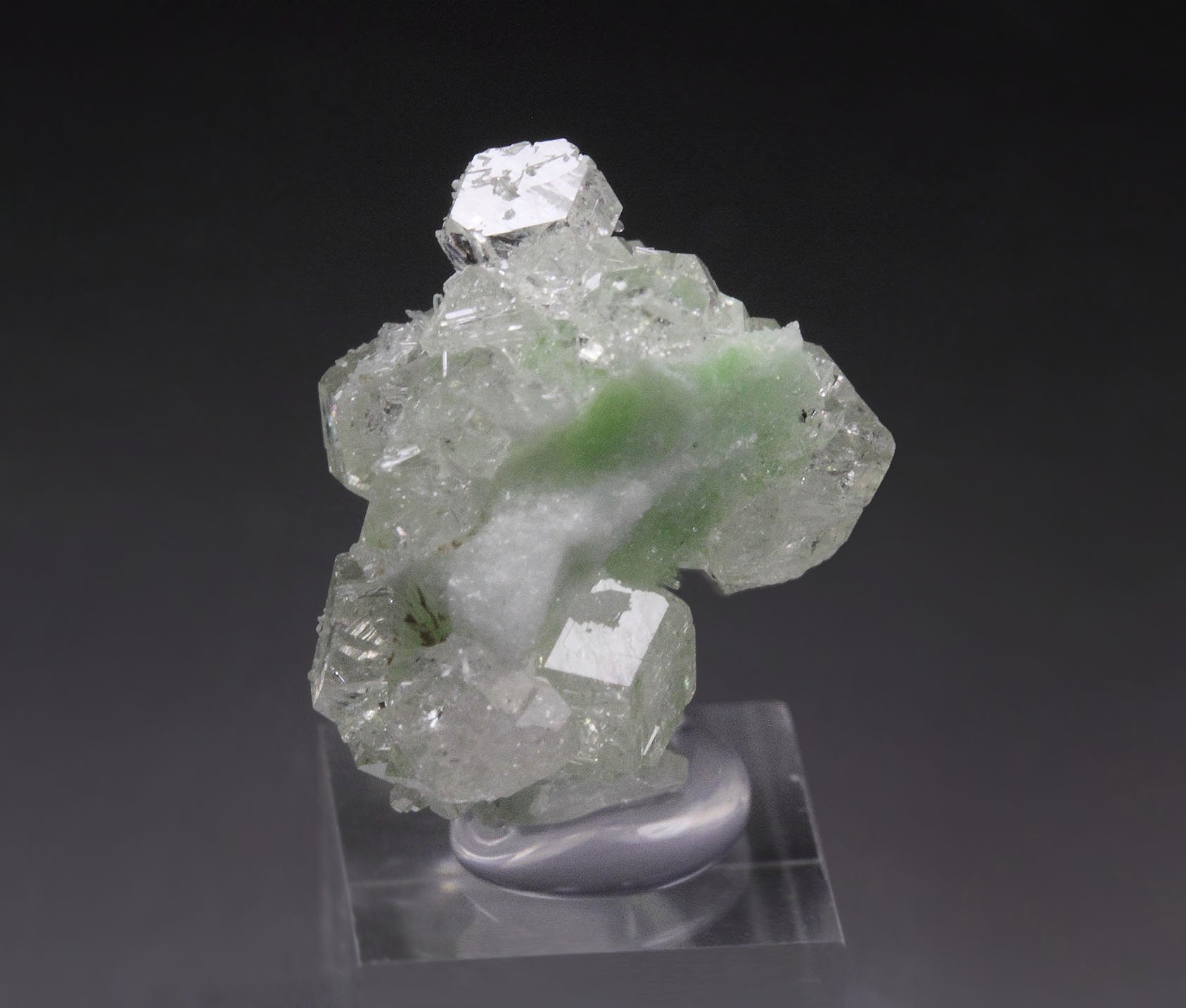 colorless gem GARNET var. GROSSULAR, DIOPSIDE