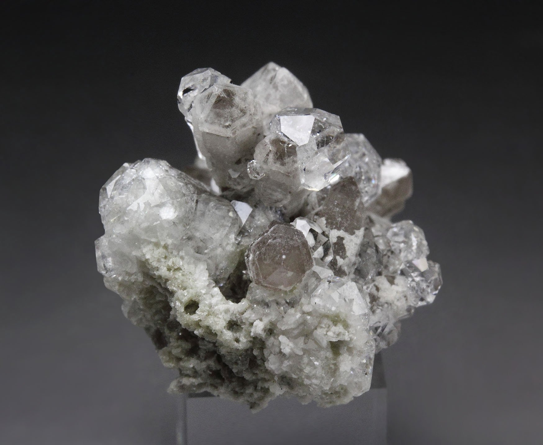 gem ANALCIME, QUARTZ