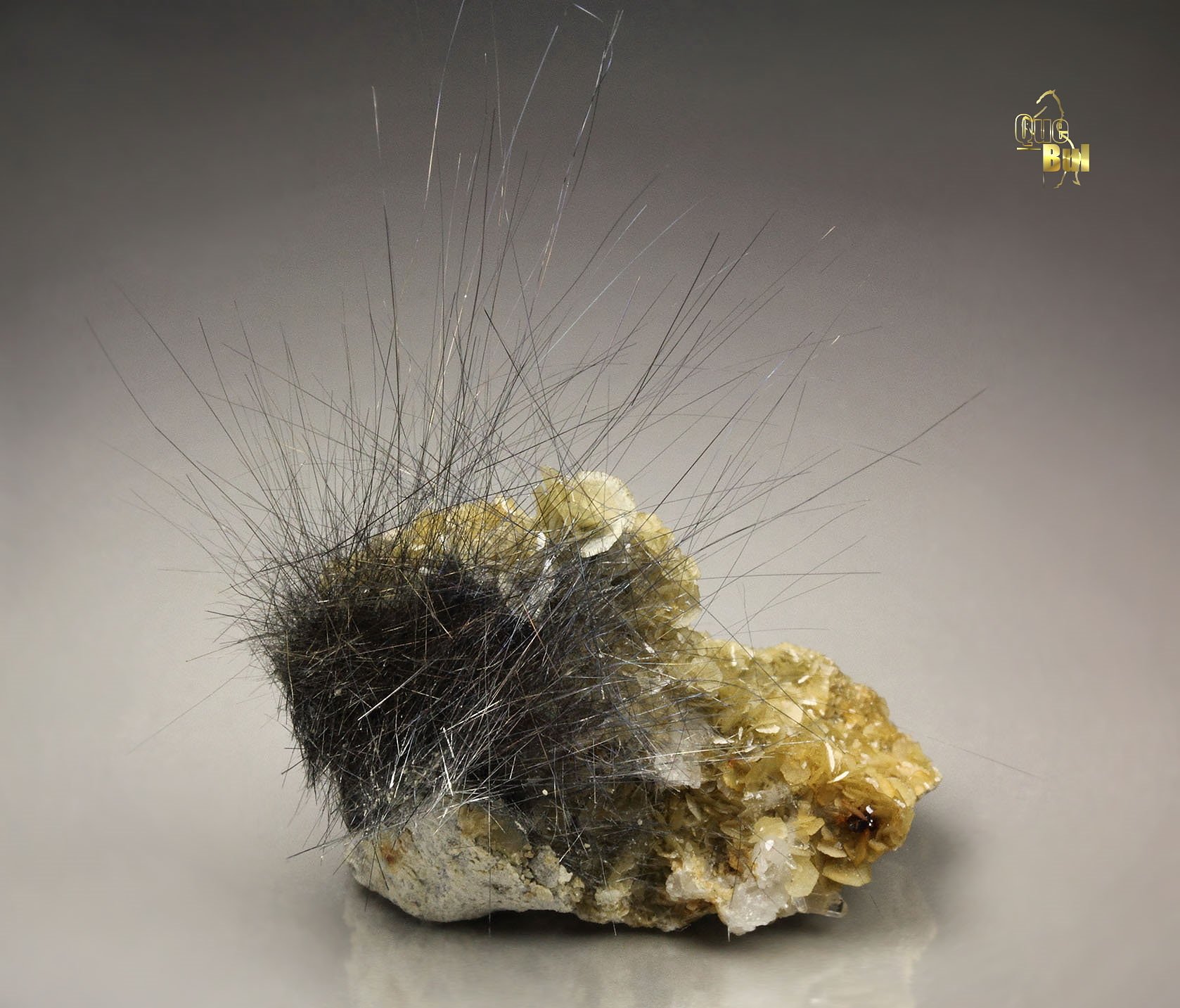 BOULANGERITE, SIDERITE