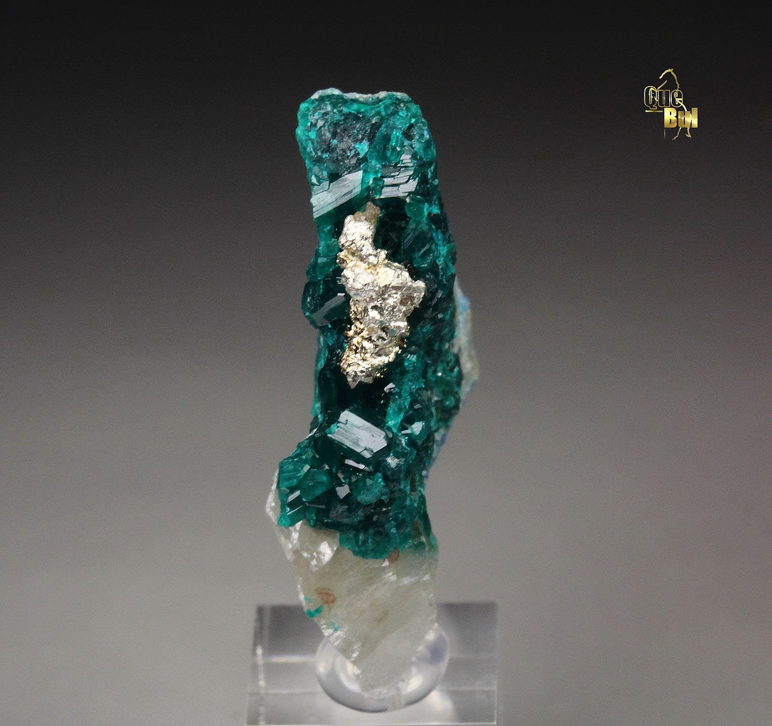 SILVER, DIOPTASE, PLANCHEITE 