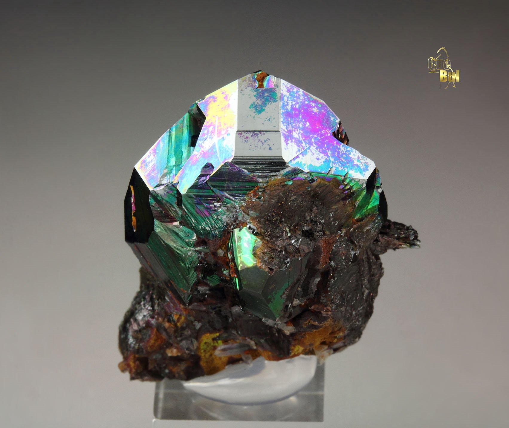 iridescent HEMATITE