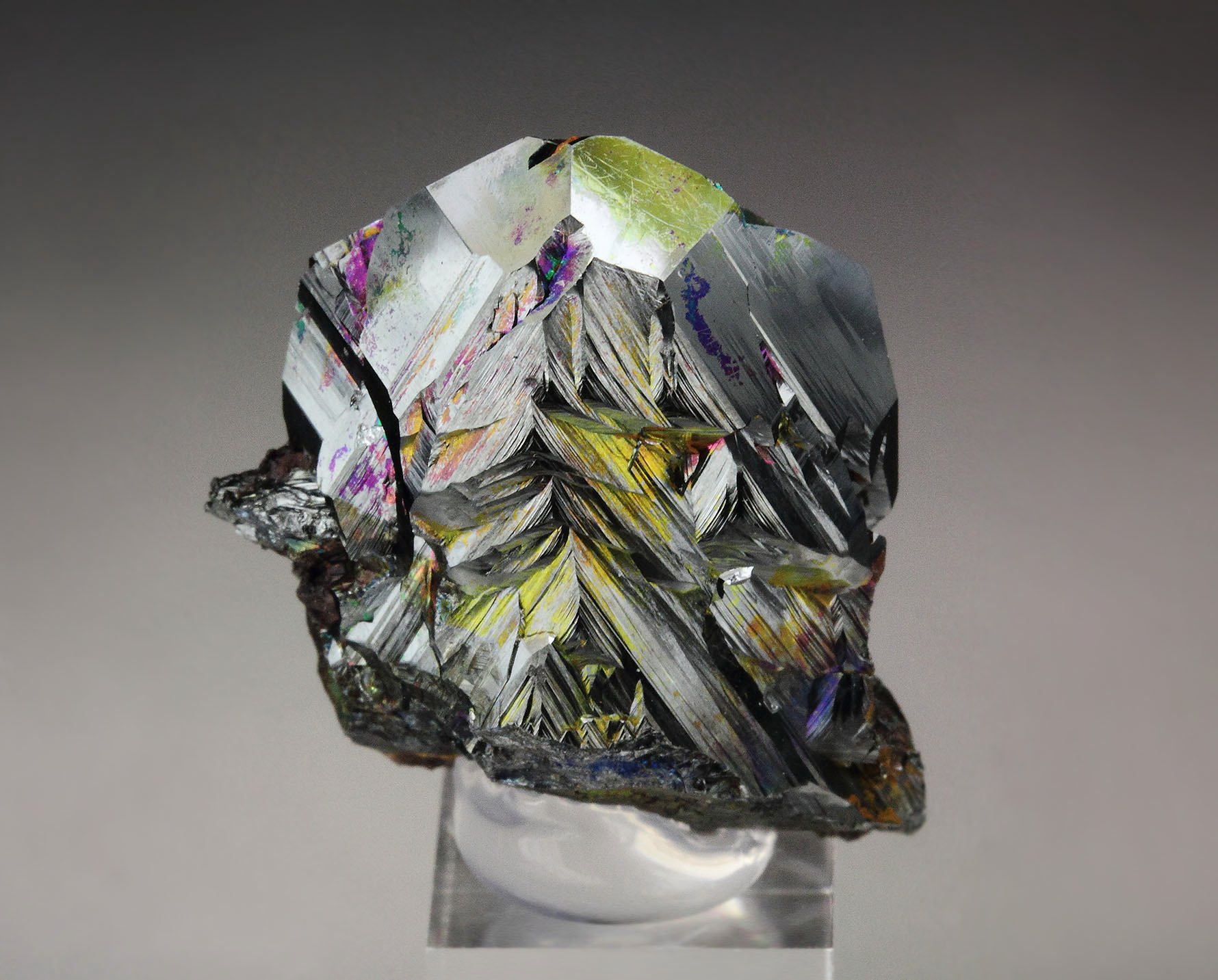 iridescent HEMATITE