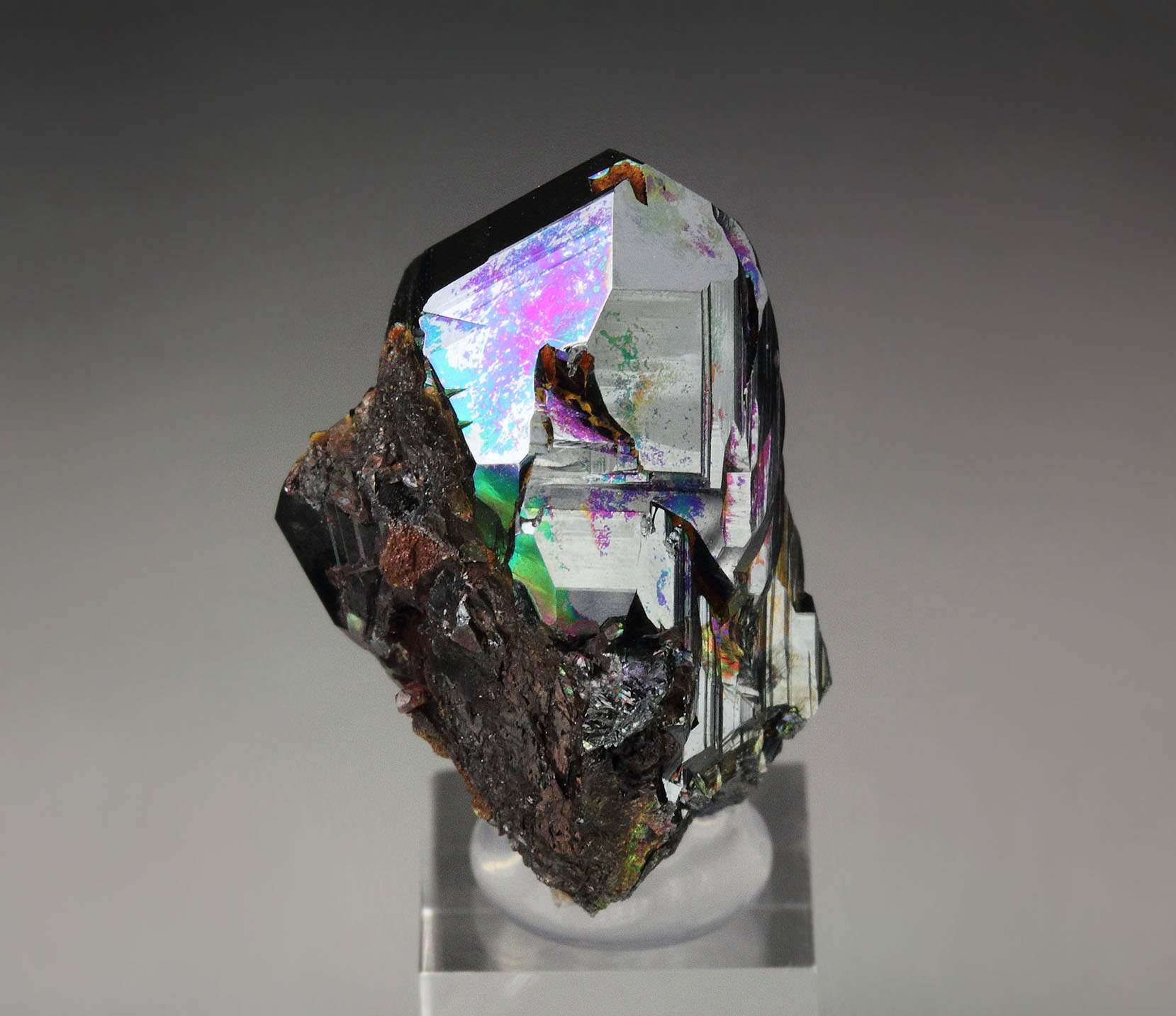 iridescent HEMATITE