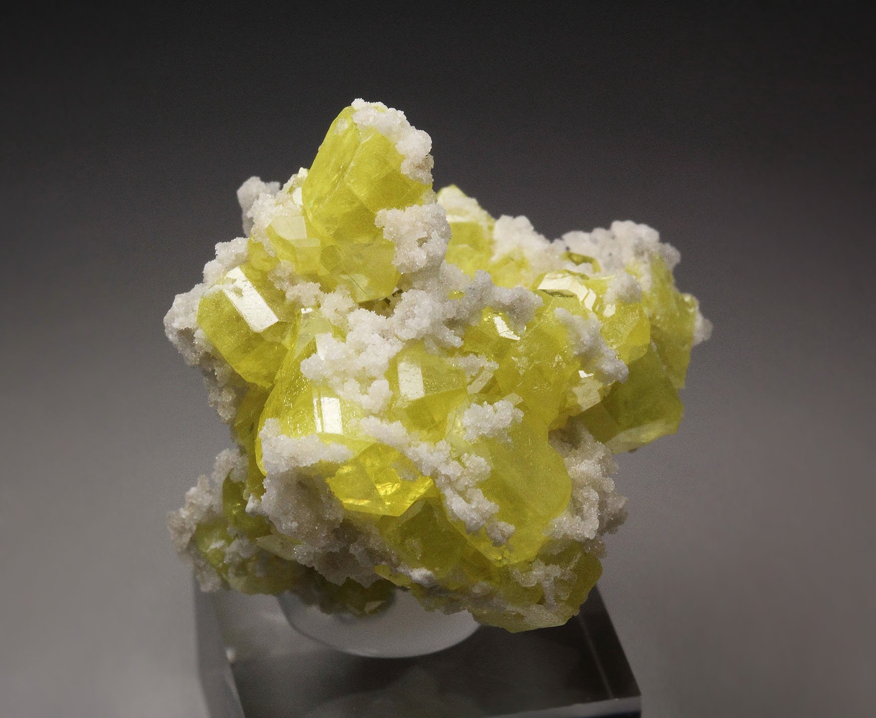 SULPHUR, ARAGONITE