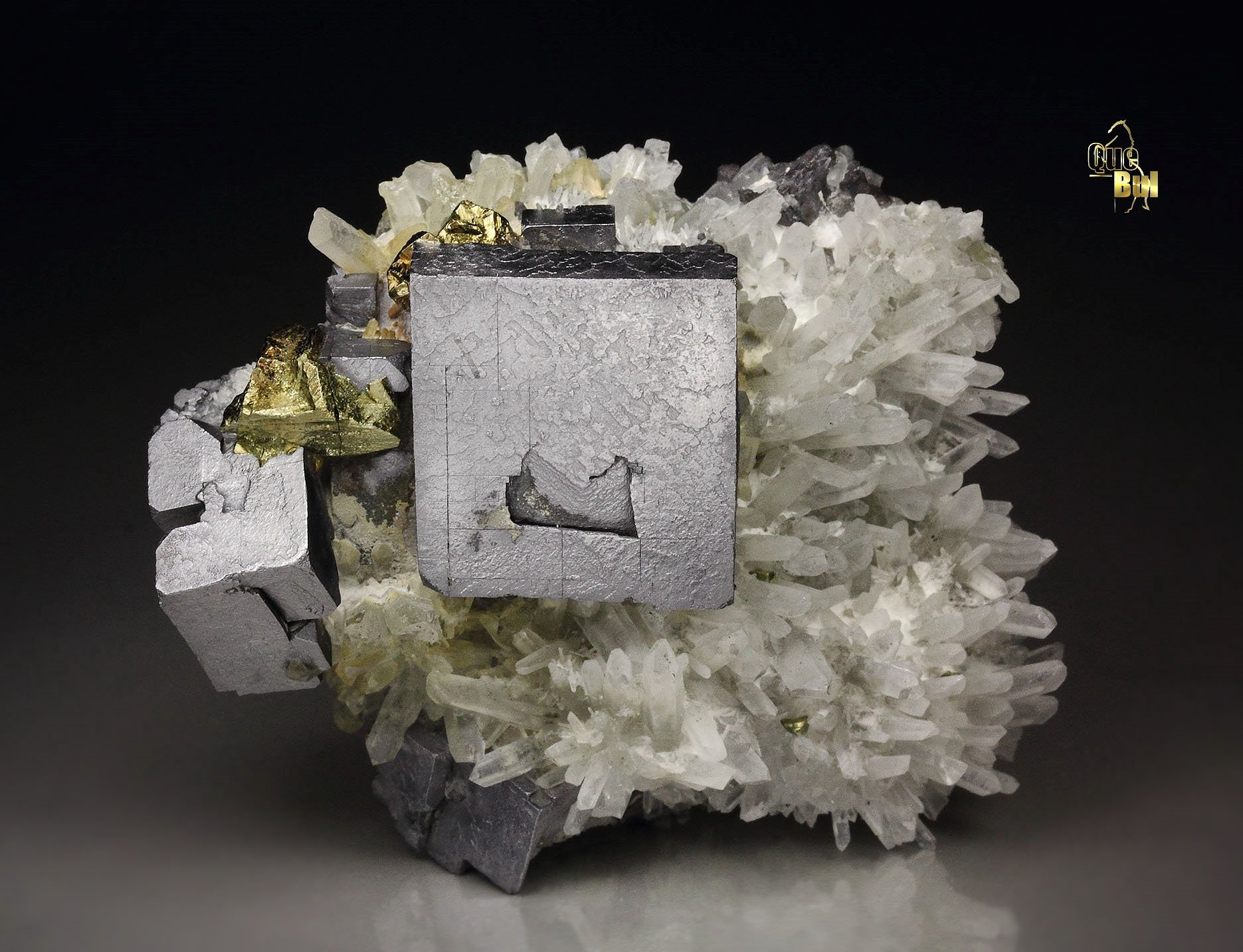 GALENA, CHALCOPYRITE, QUARTZ