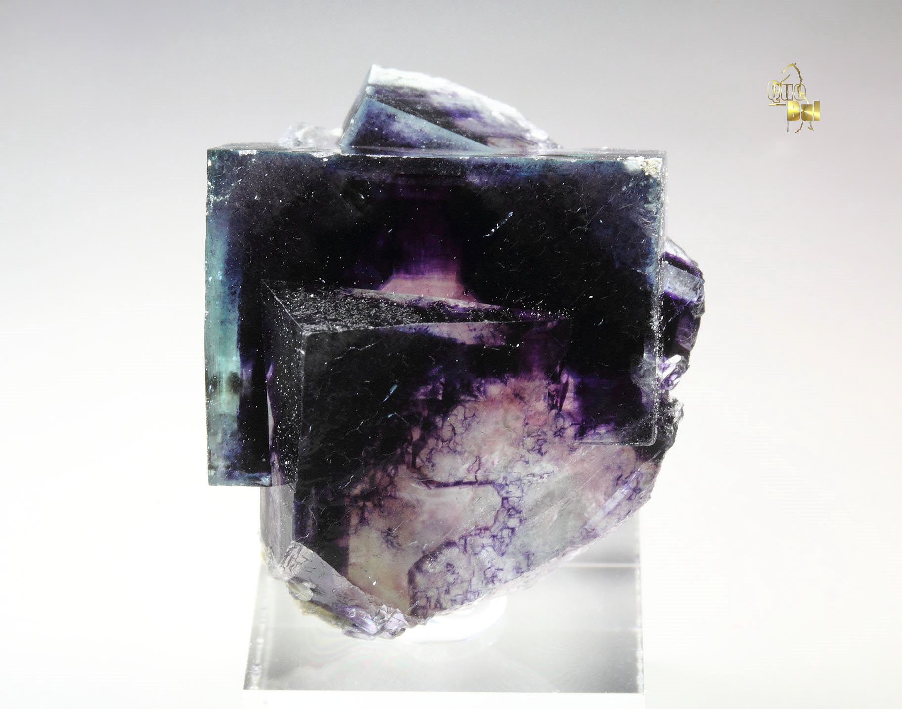 FLUORITE with PHANTOMS