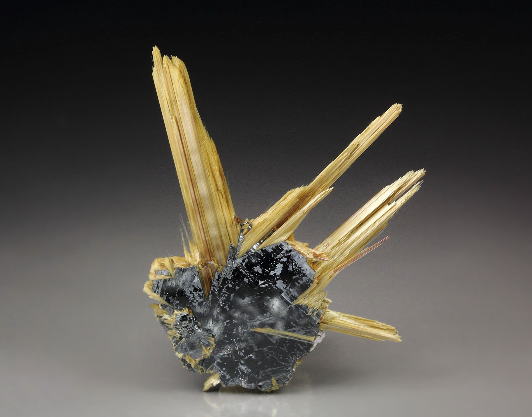 RUTILE, HEMATITE