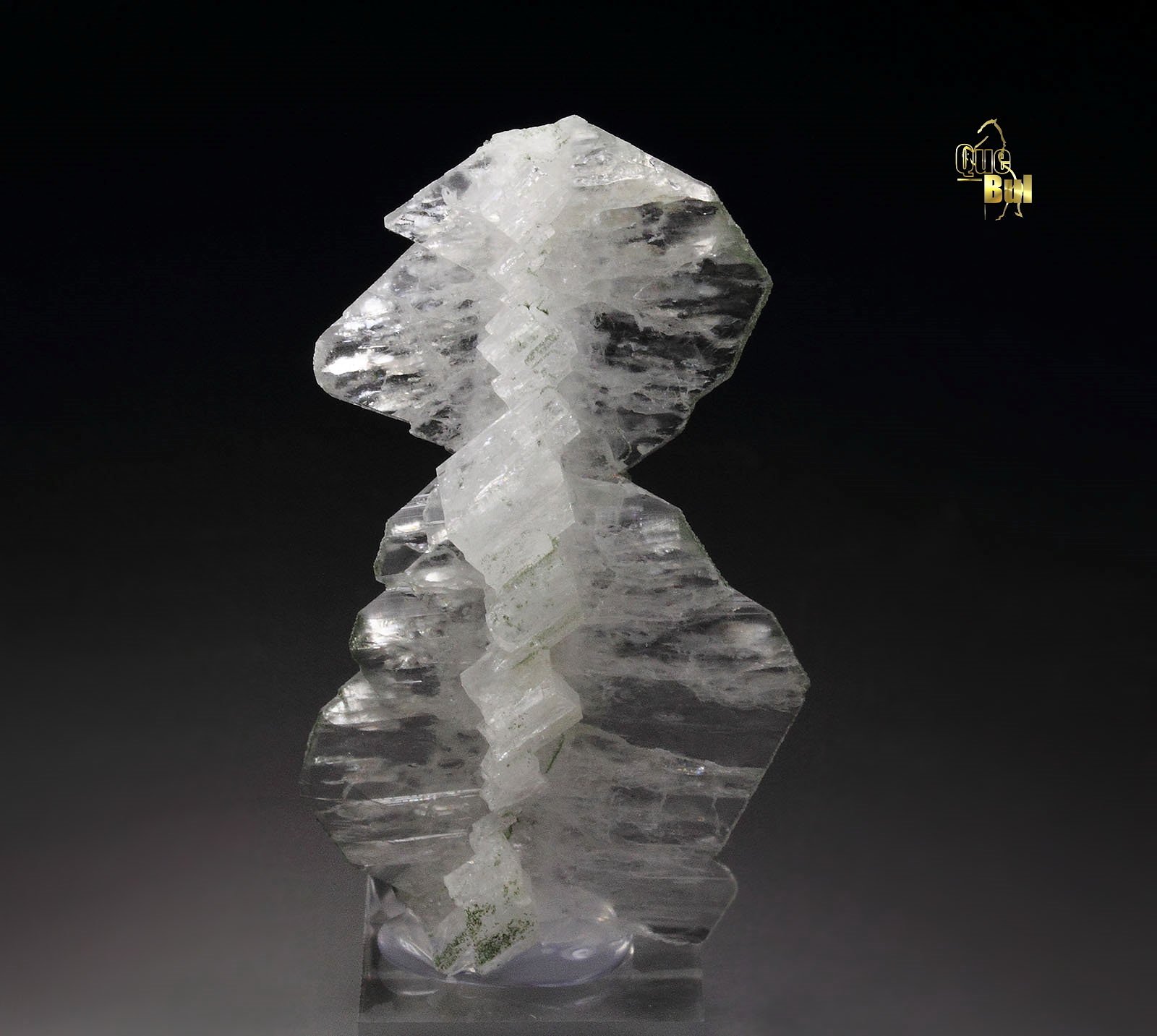 faden K FELDSPAR var. ADULARIA twinned 