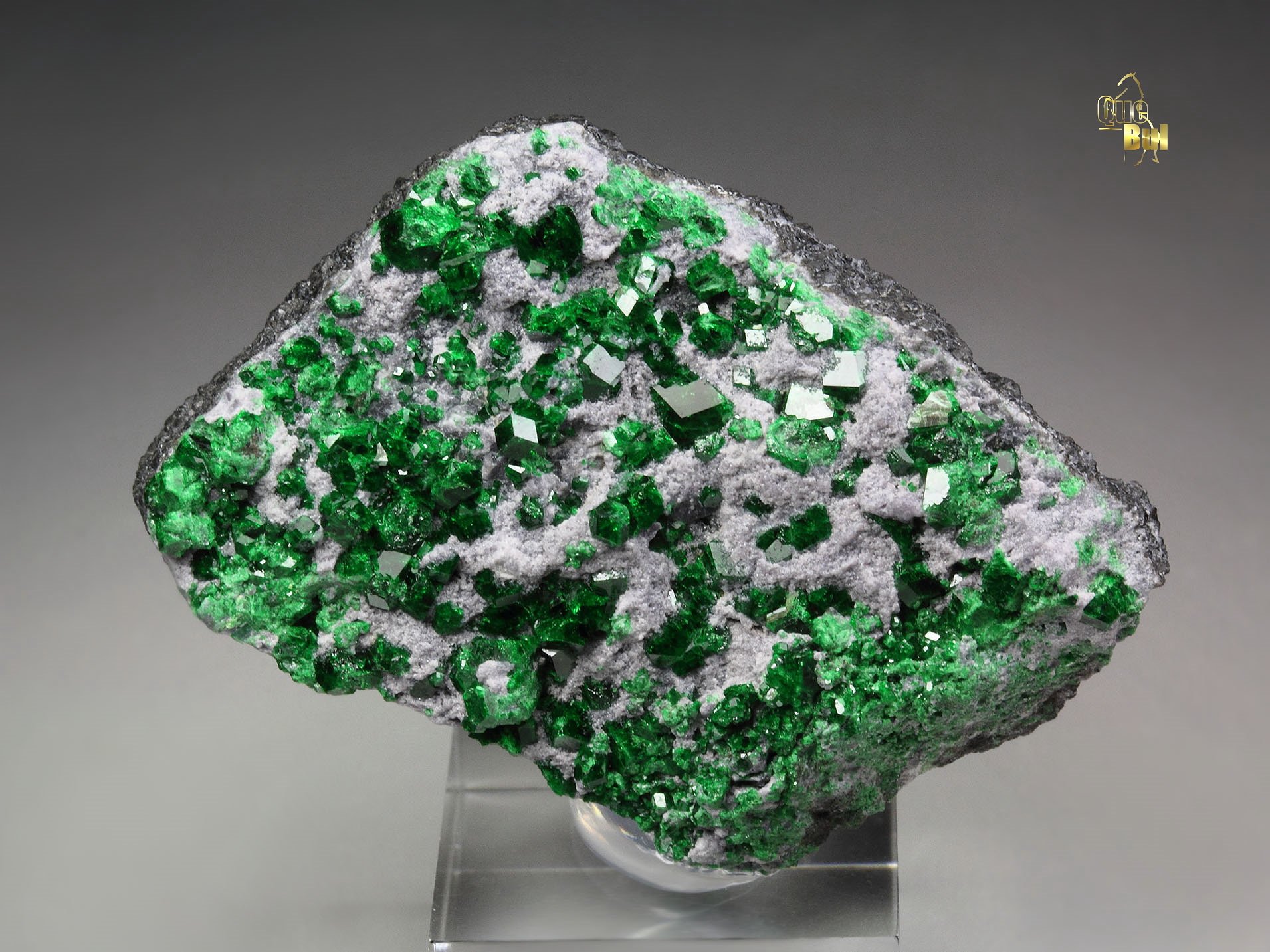 GARNET var. UVAROVITE