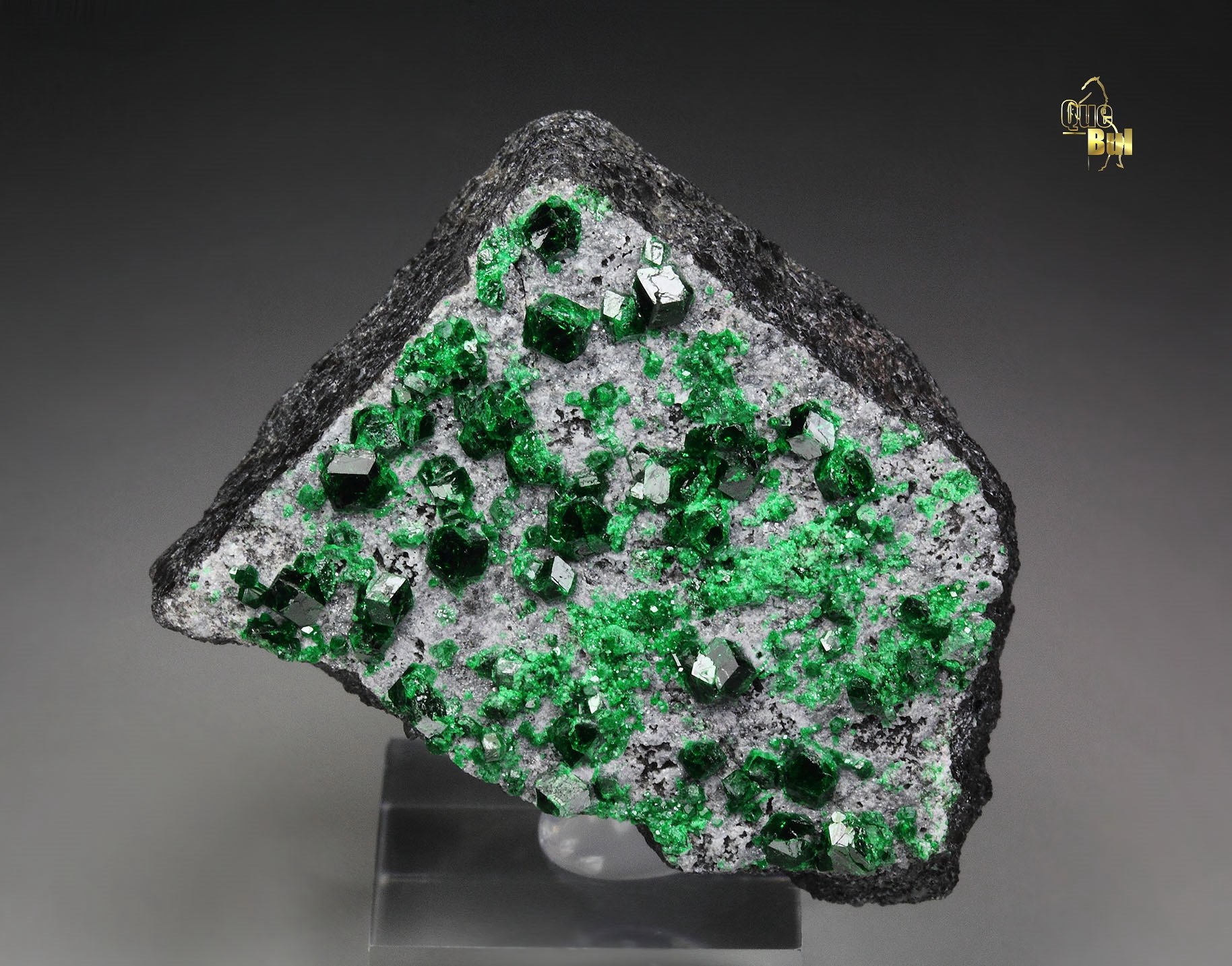 GARNET var. UVAROVITE