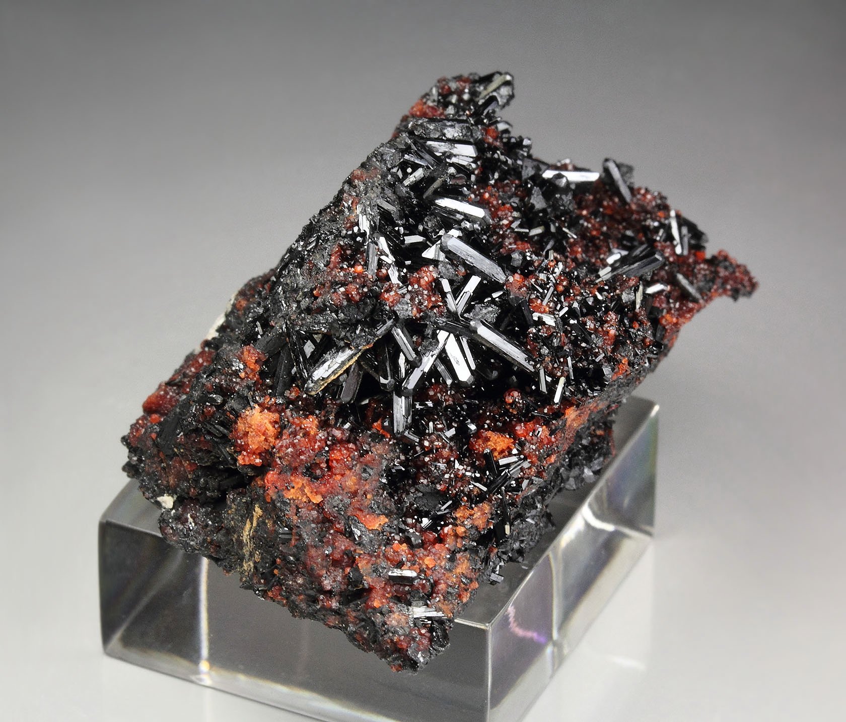 GAUDEFROYITE, GARNET var. ANDRADITE