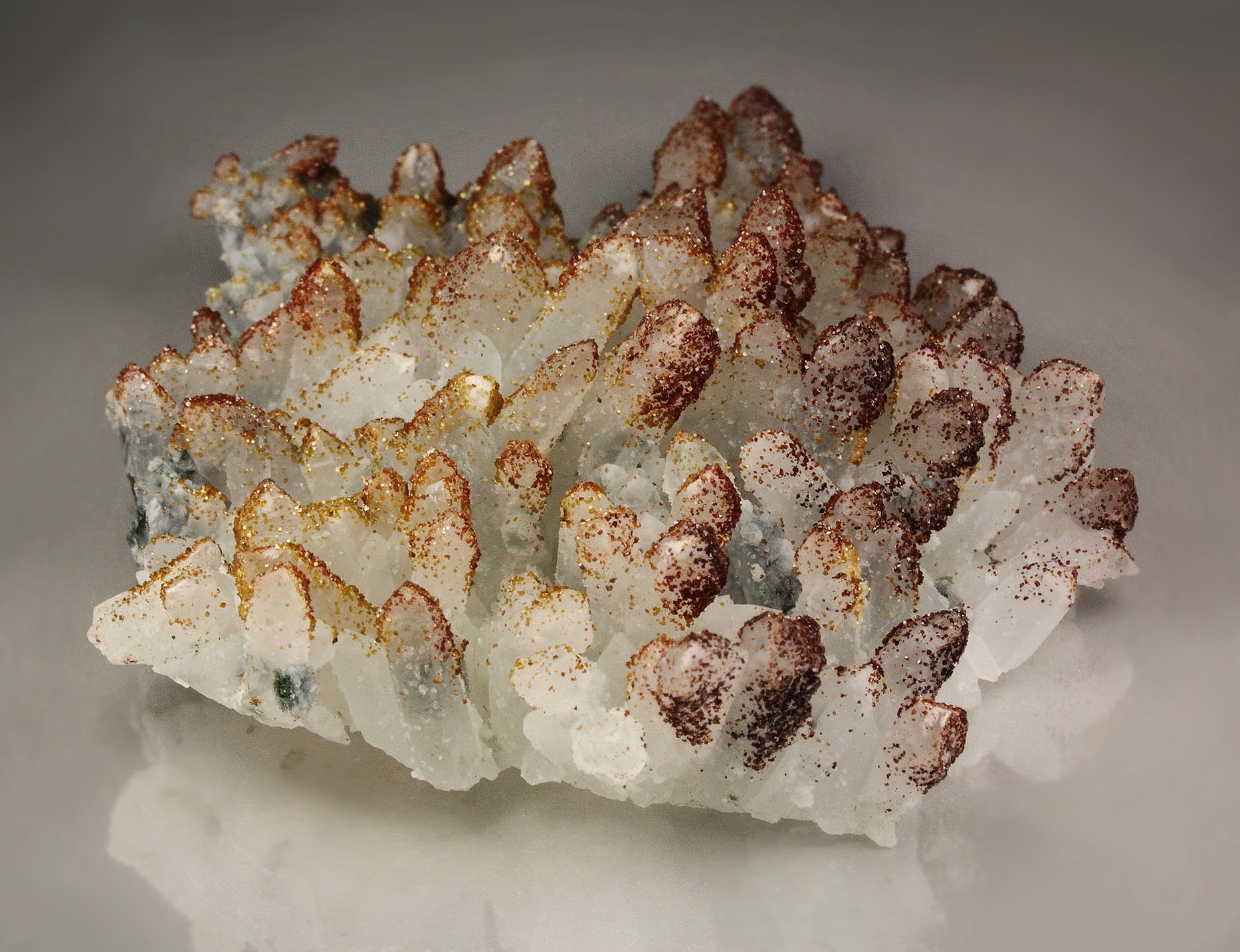 QUARTZ, CALCITE